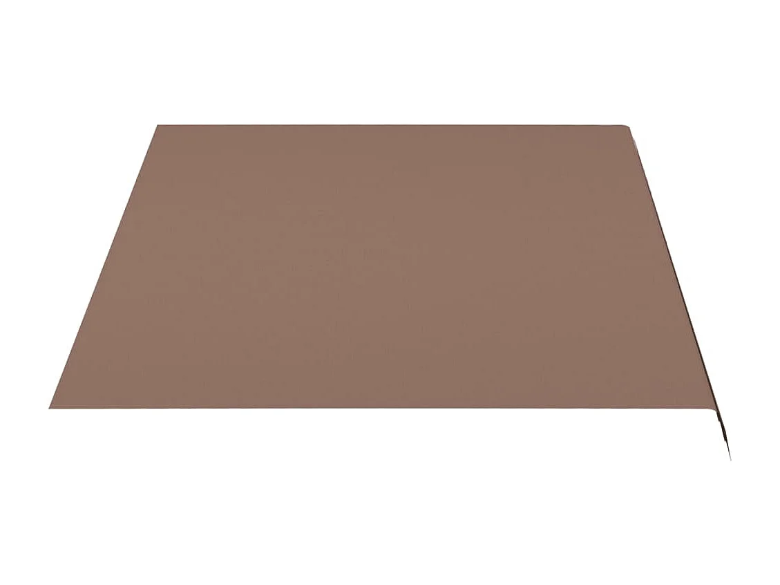 Tissu de remplacement pour auvent Marron 4,5x3 m