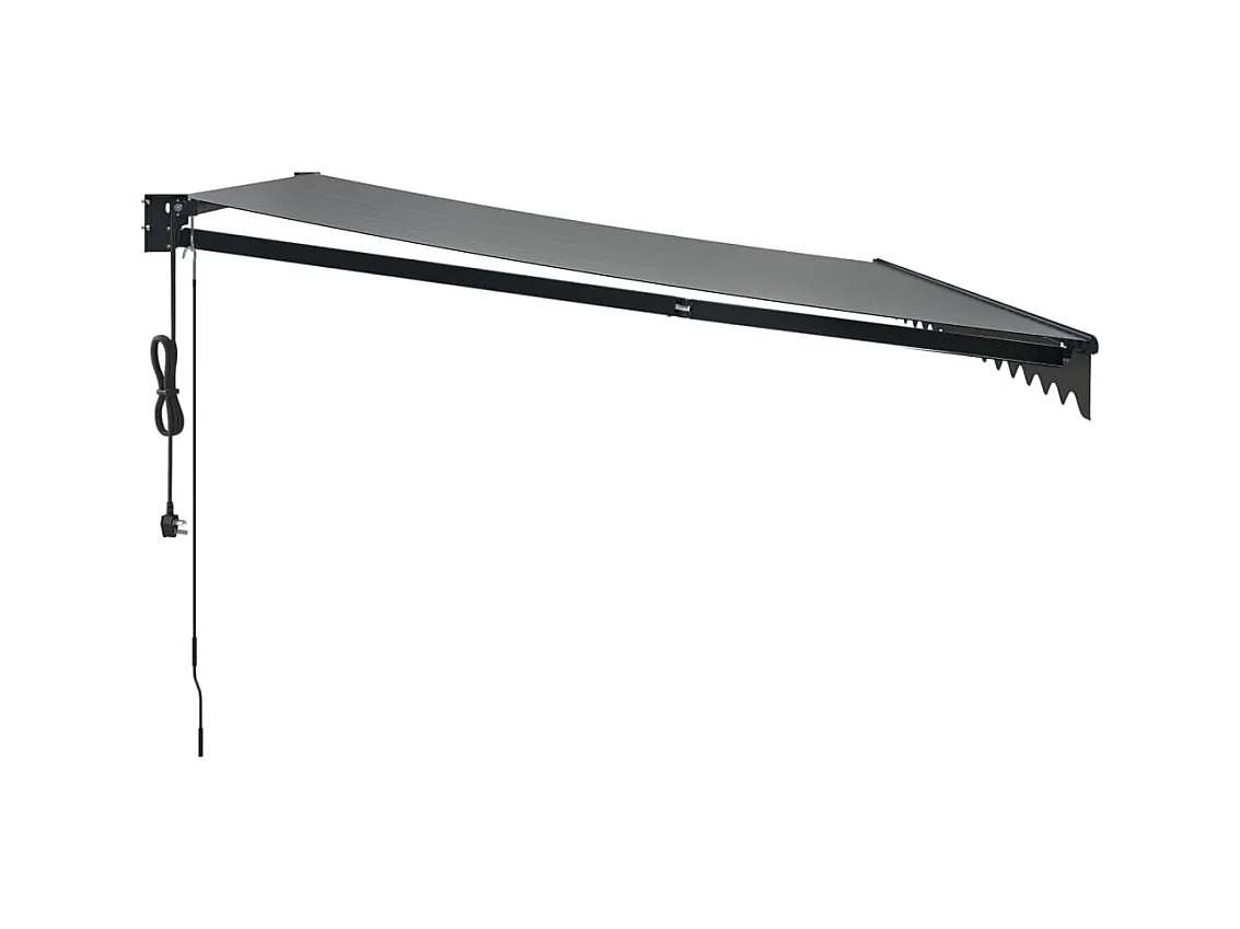 Tenda Sole Automatica Retrattile Antracite 4,5x3 m