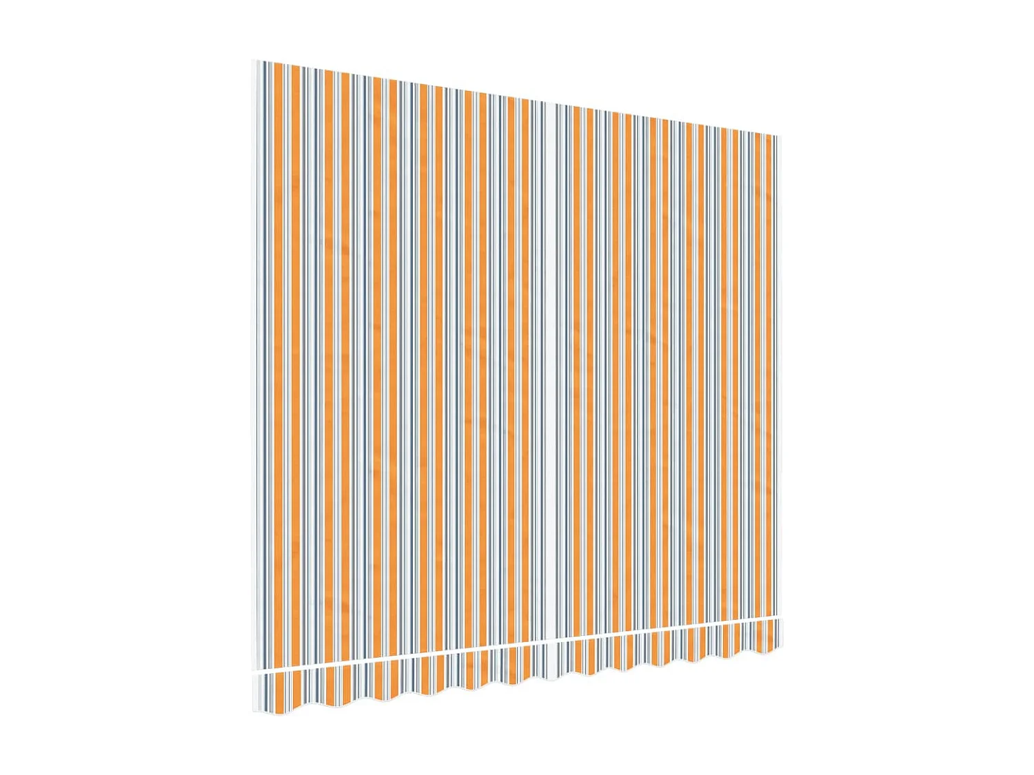 Tela de repuesto de toldo rayas de colores 3x2,5 m