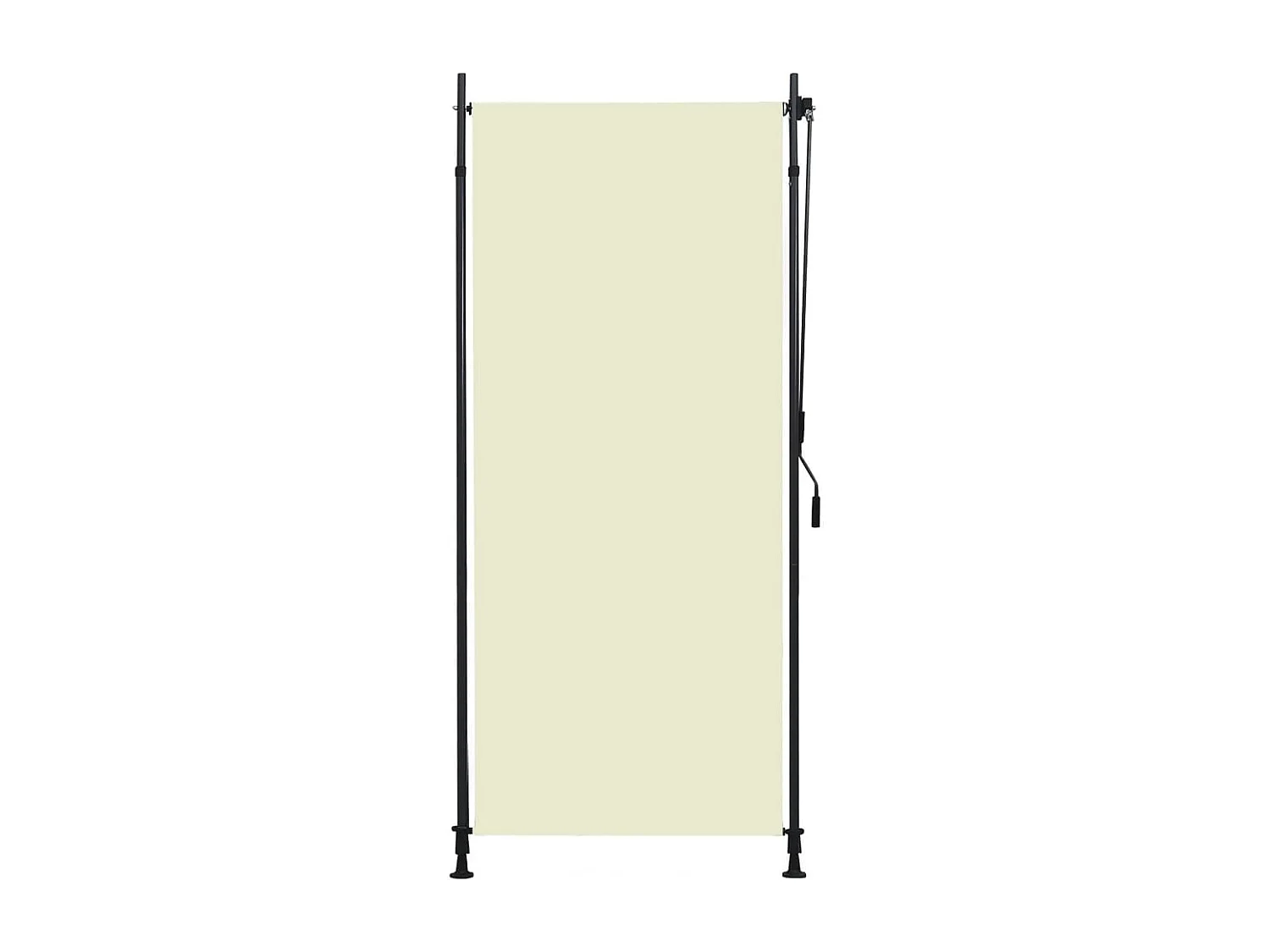 Estore de rolo para exterior 100x270 cm creme