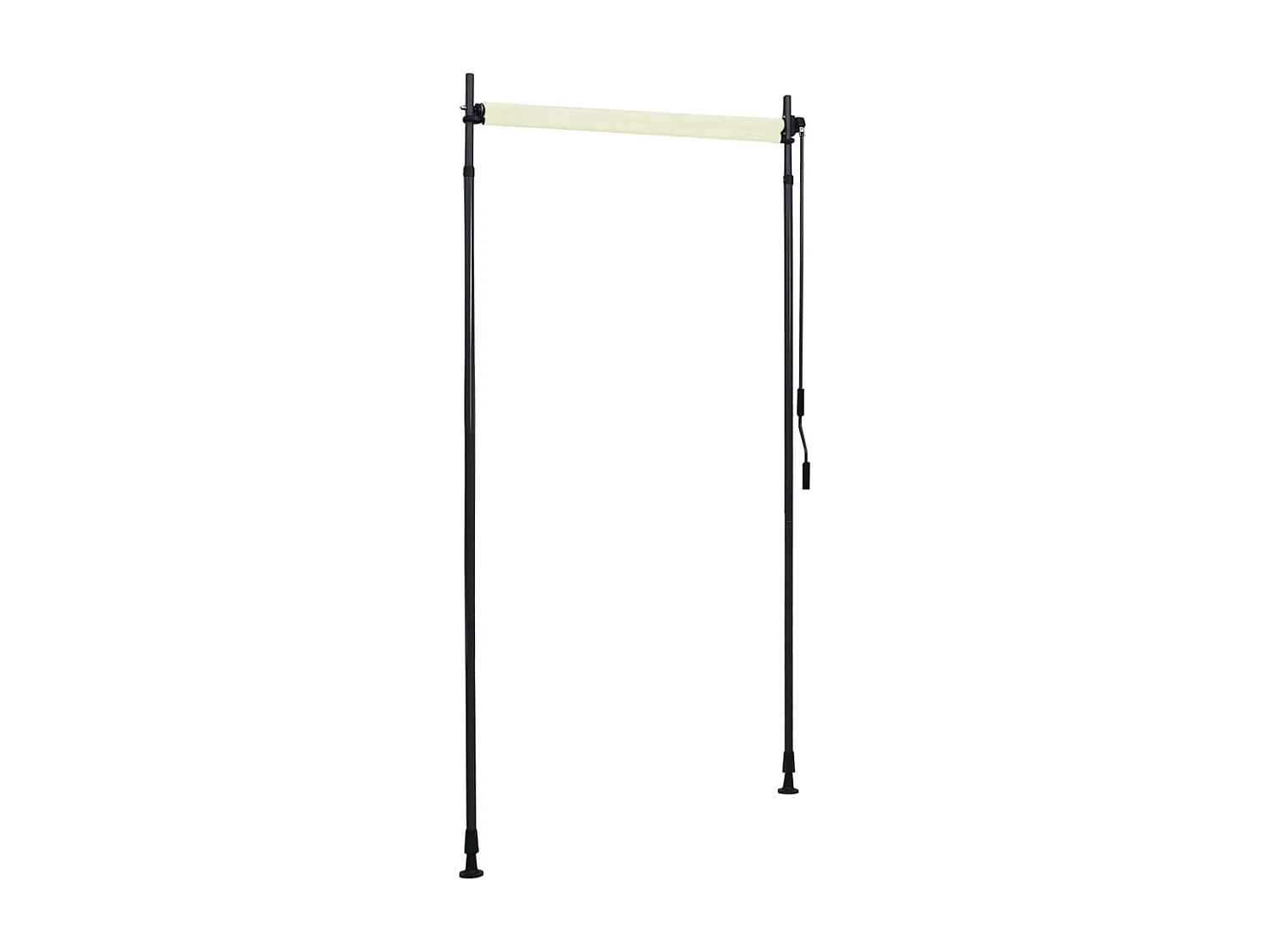 Estore de rolo para exterior 100x270 cm creme