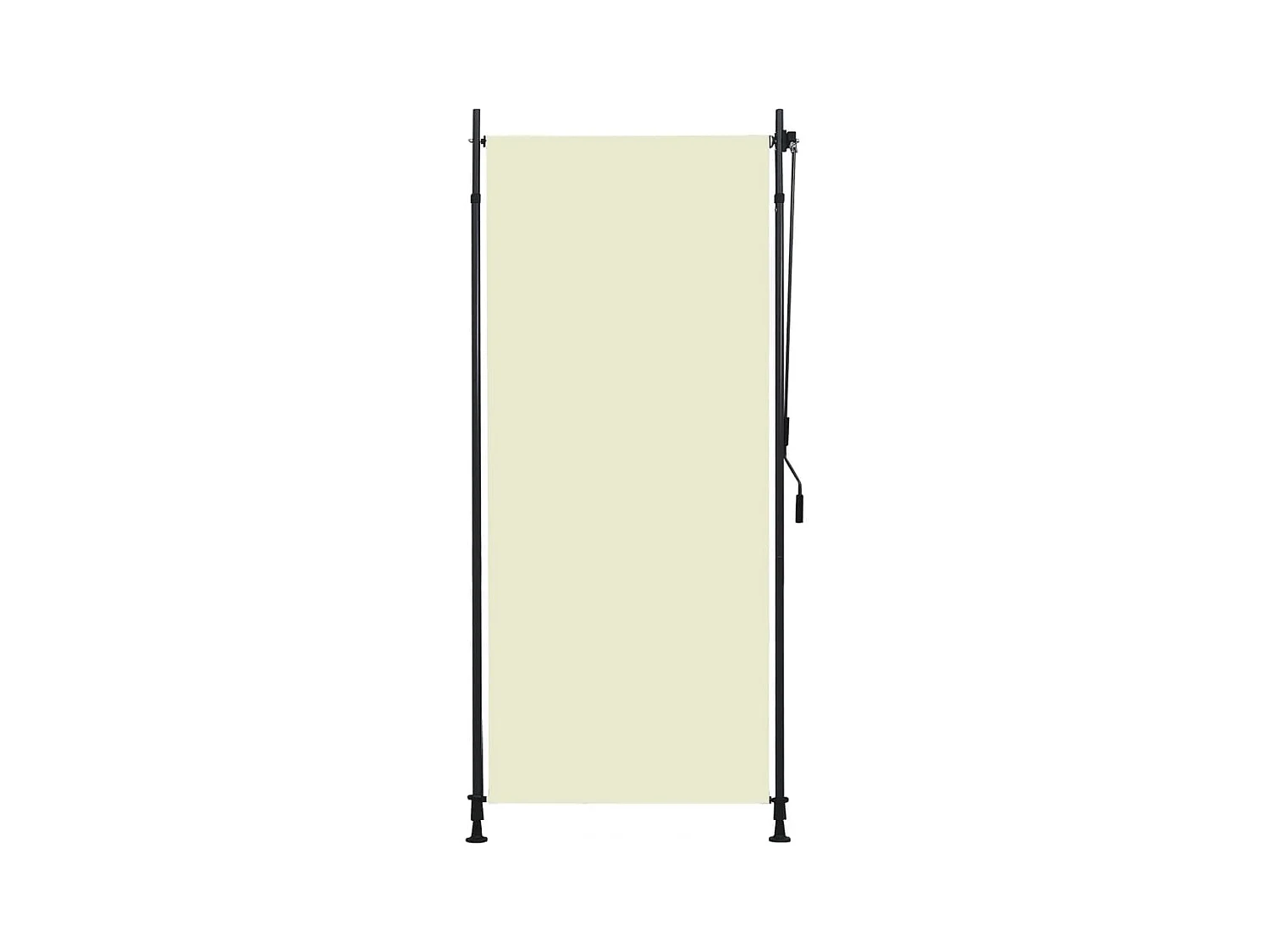 Store roulant d'extérieur 100 x 270 cm Crème