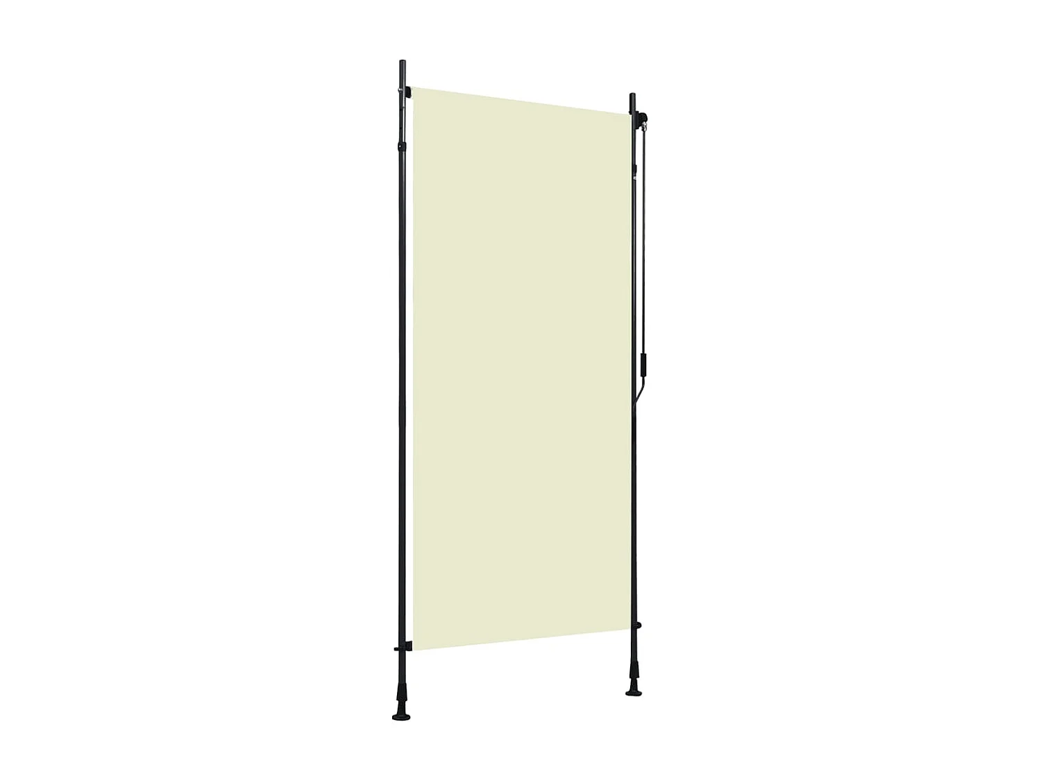 Tenda a Rullo per Esterni 100x270 cm Crema