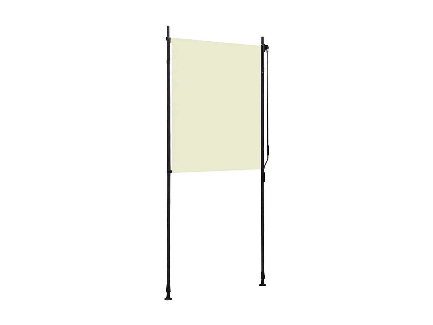 Tenda a Rullo per Esterni 100x270 cm Crema