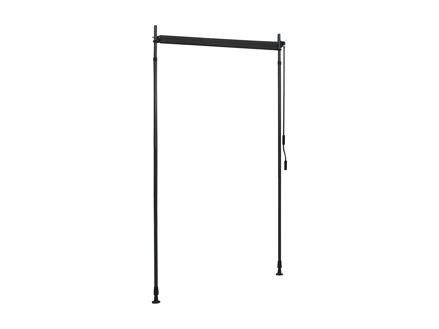 Tenda a Rullo per Esterni 120x270 cm Antracite