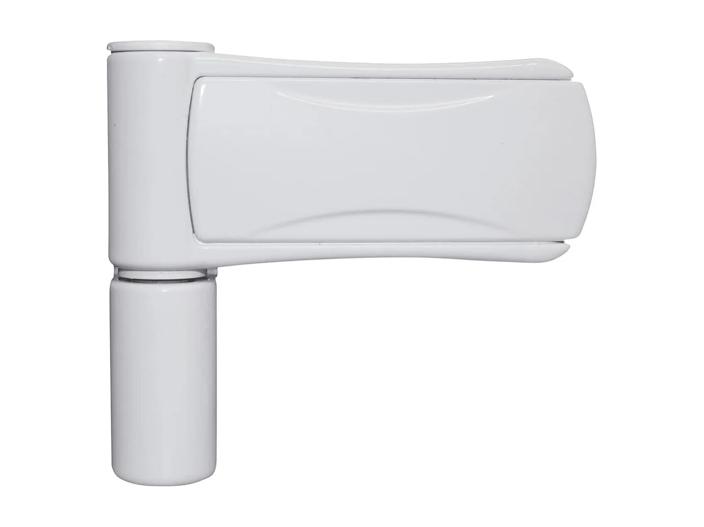 Porte d'entrée Blanc 98x208 cm PVC