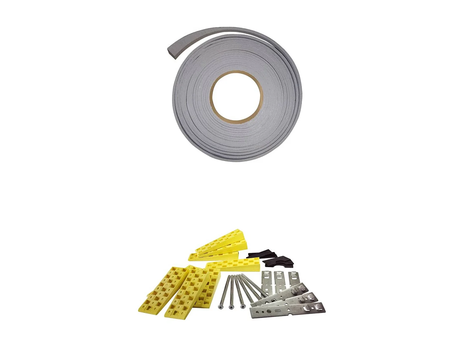 Toegangsdeur Wit 98x200 cm PVC