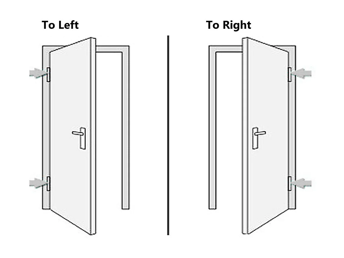 Porte d'entrée anthracite 98x208 cm PVC