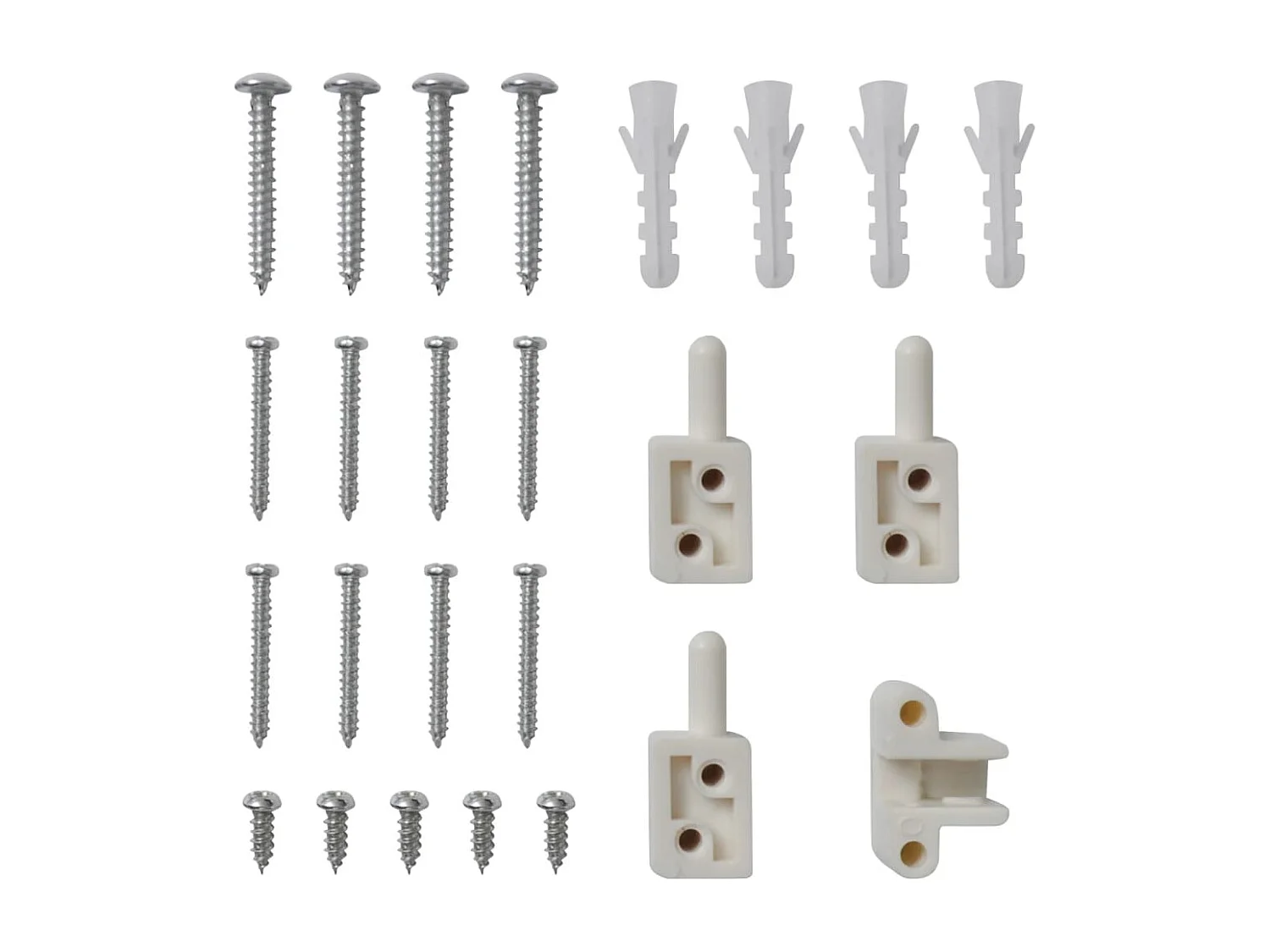 Zanzariera a battente per porte Bianca 100 x 215 cm