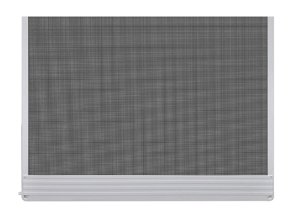 Opklapbaar muggennet voor deuren Wit 100 x 215 cm