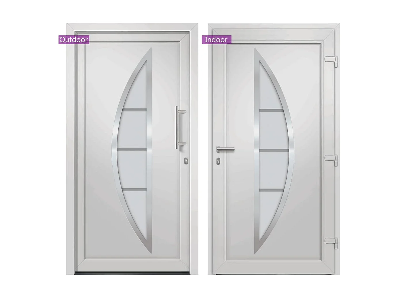 Porta d'ingresso Bianca 88x200 cm