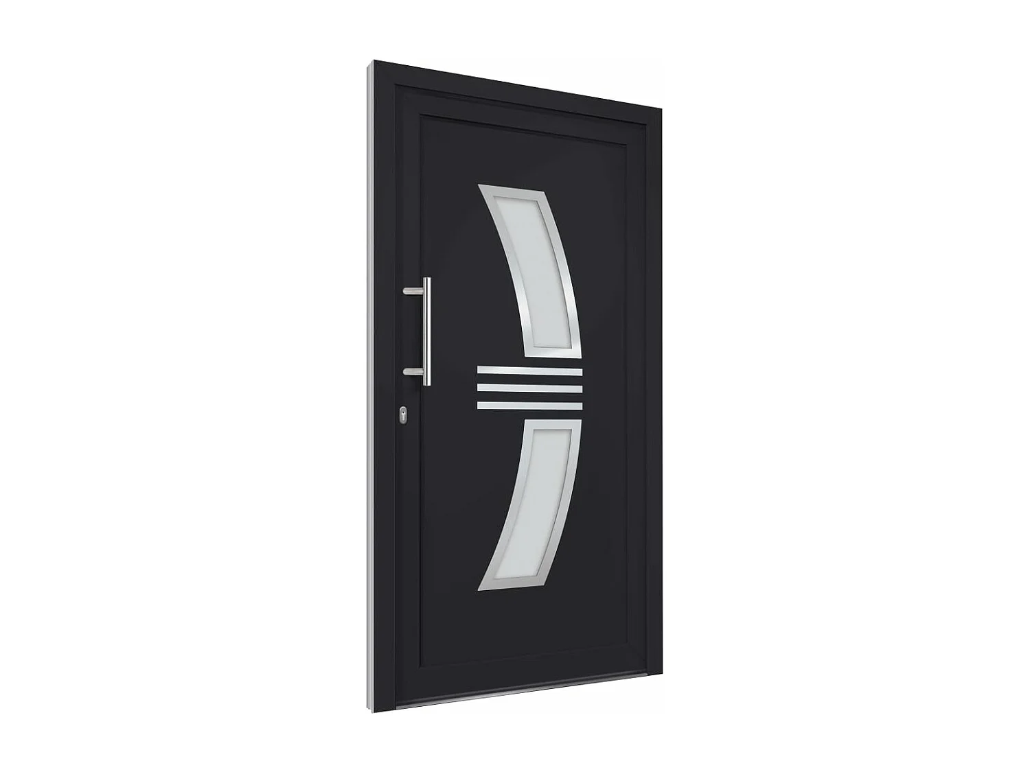 Porta d'ingresso antracite 108x200 cm