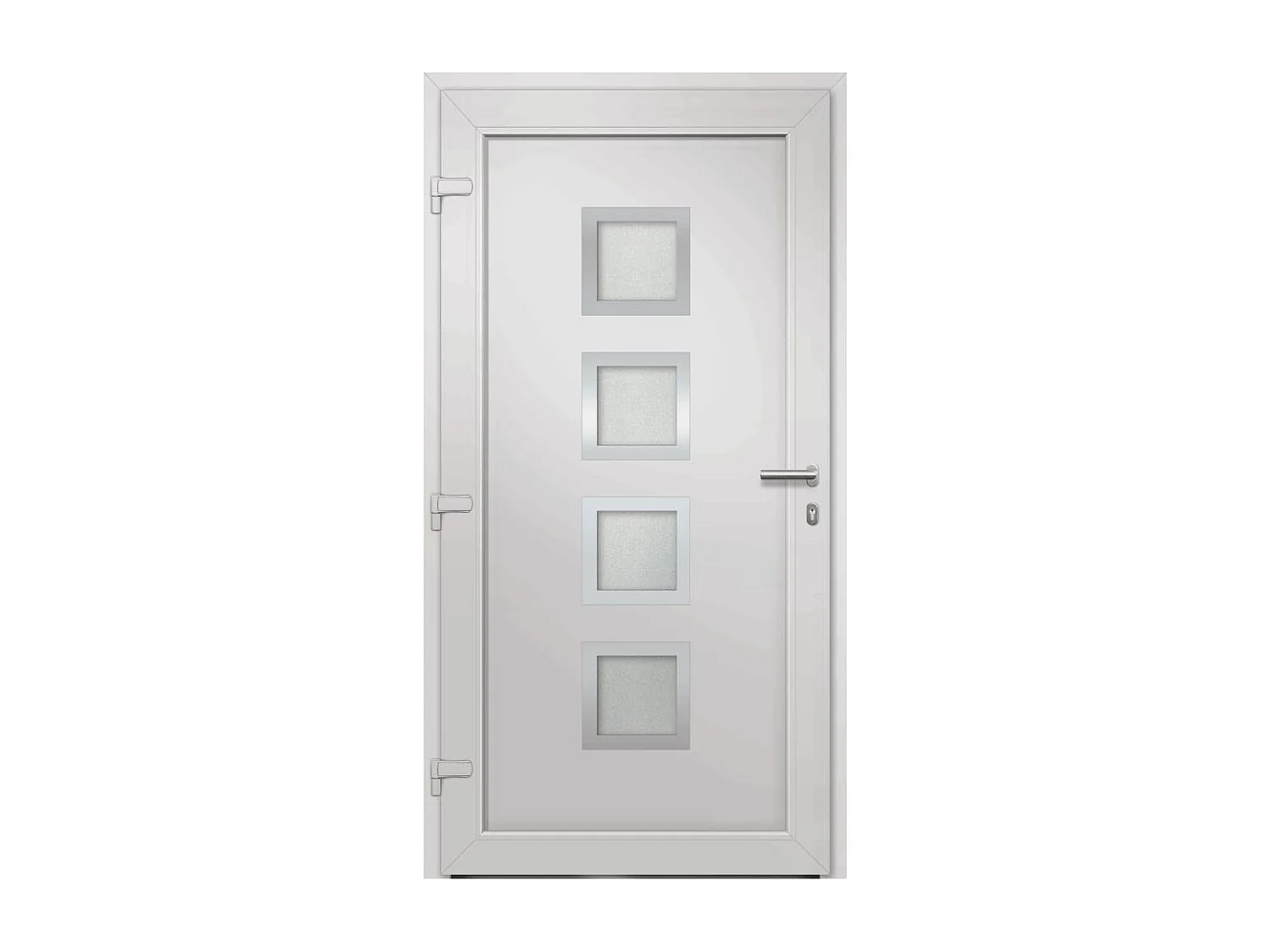 Puerta de entrada Antracita 88x200 cm