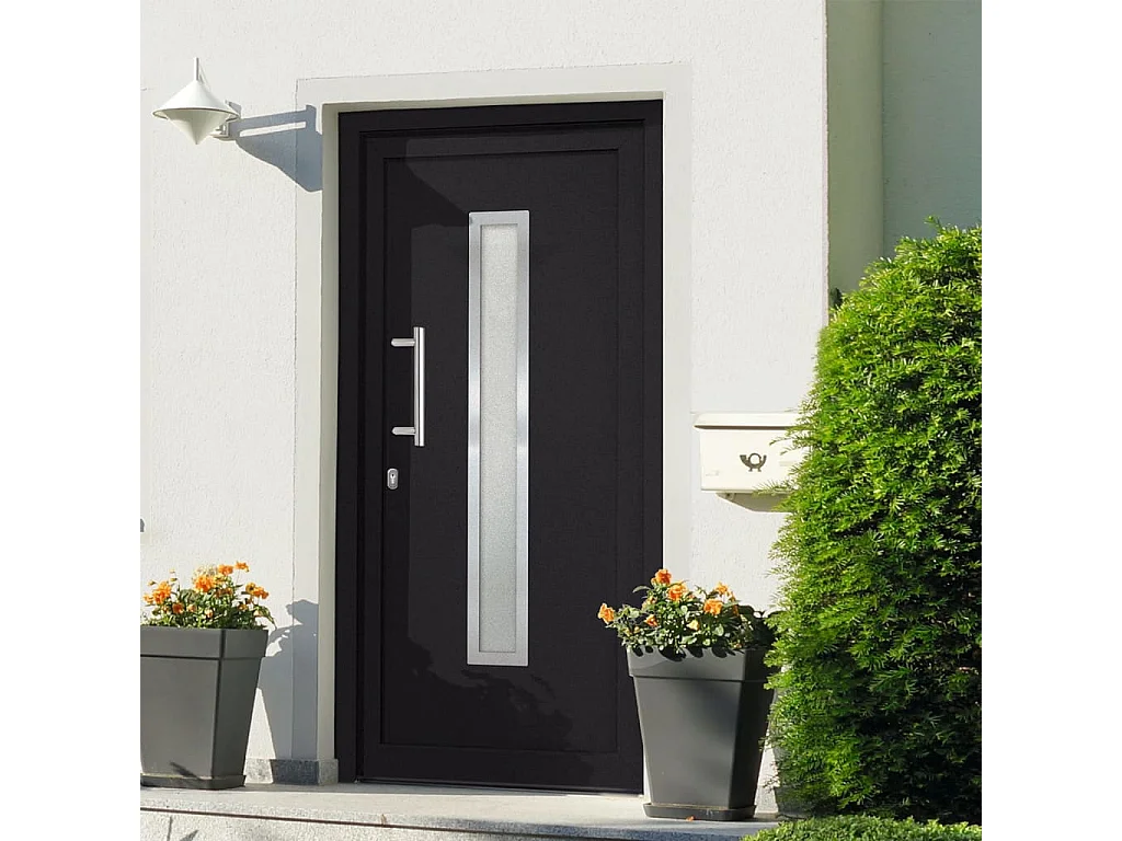 Porta d'ingresso Antracite 88x200 cm