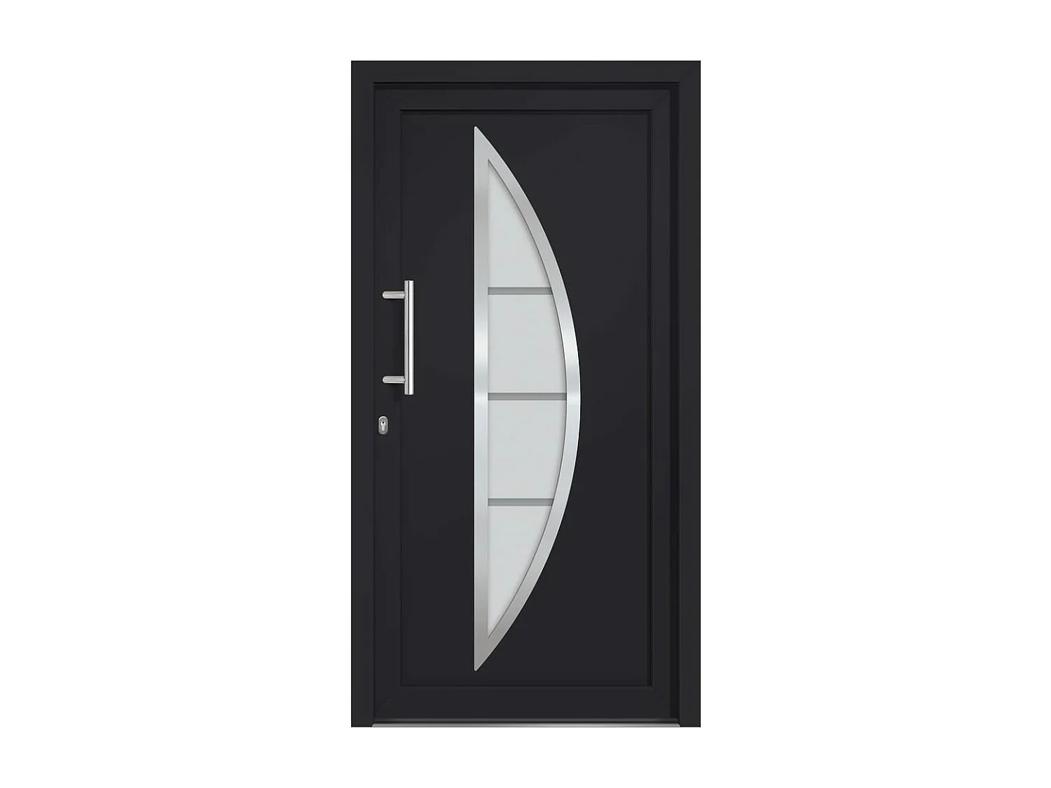 Porta d'ingresso Antracite 98x200 cm