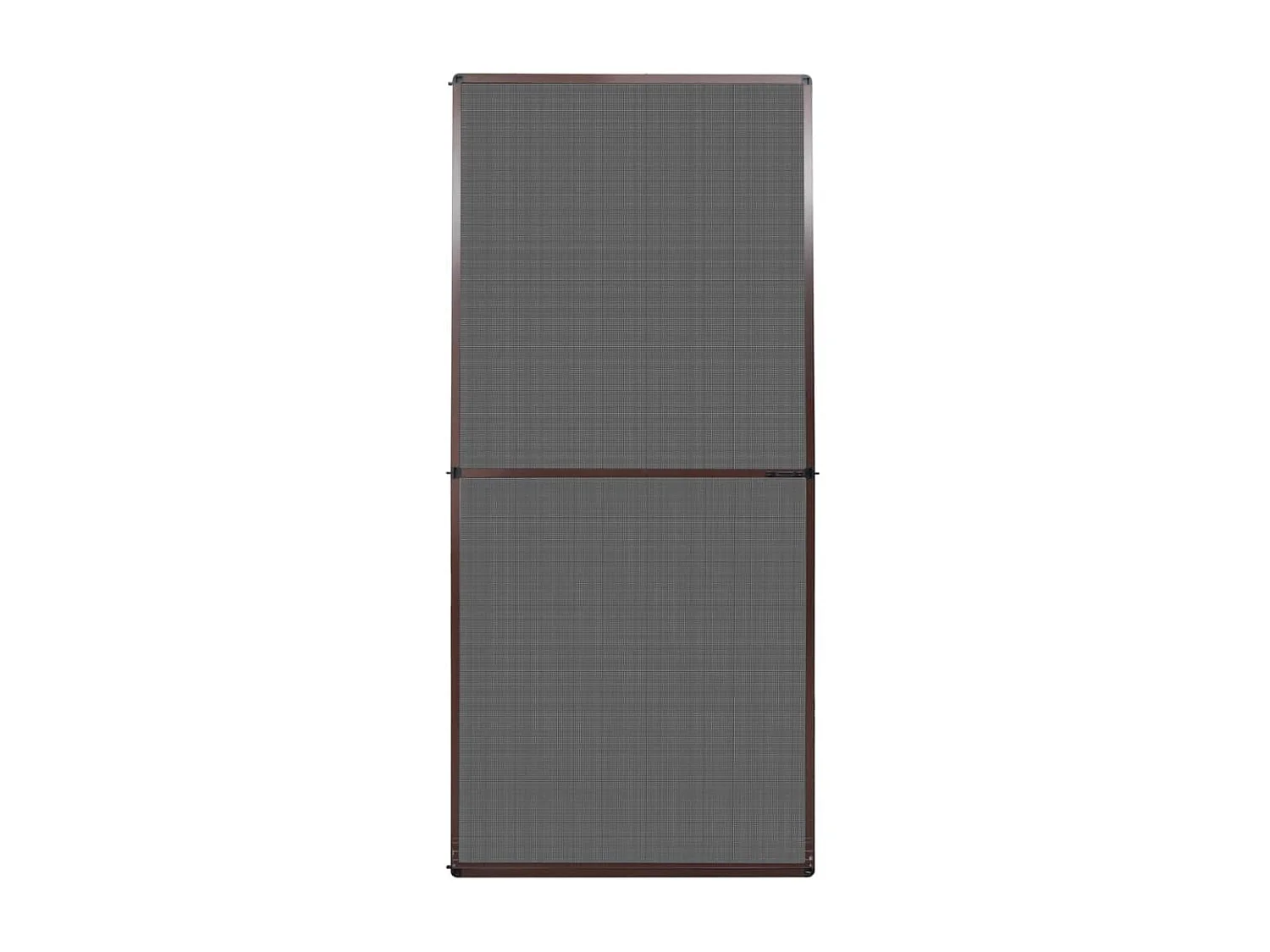 Zanzariera a battente per porte Marrone 100x215 cm