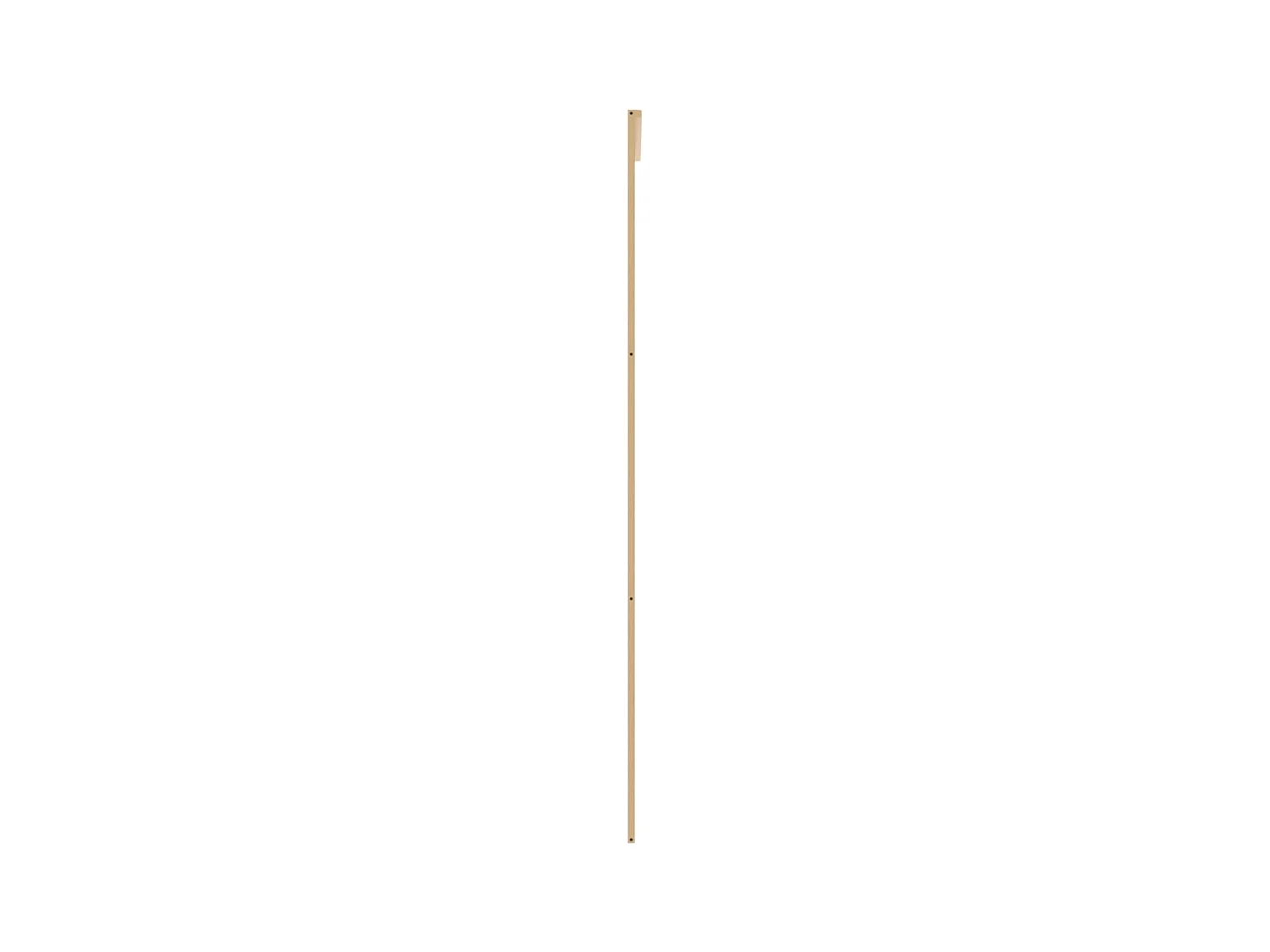 Porta scorrevole Golden 76x205 cm vetro ESG trasparente e alluminio