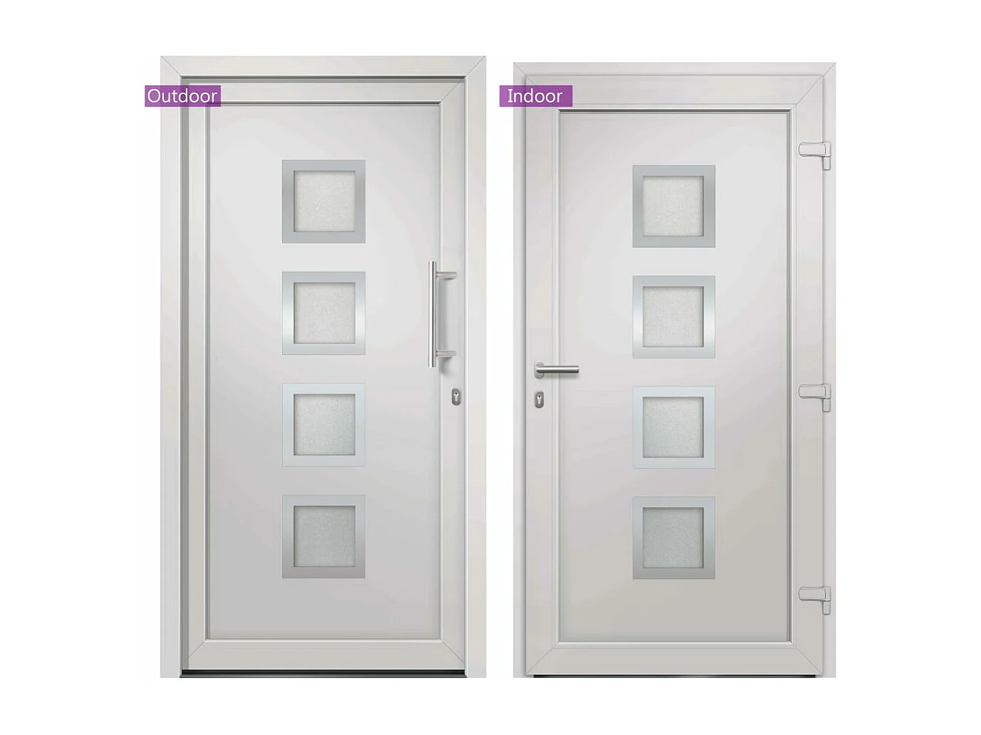 Porta d'ingresso Bianca 88x200 cm