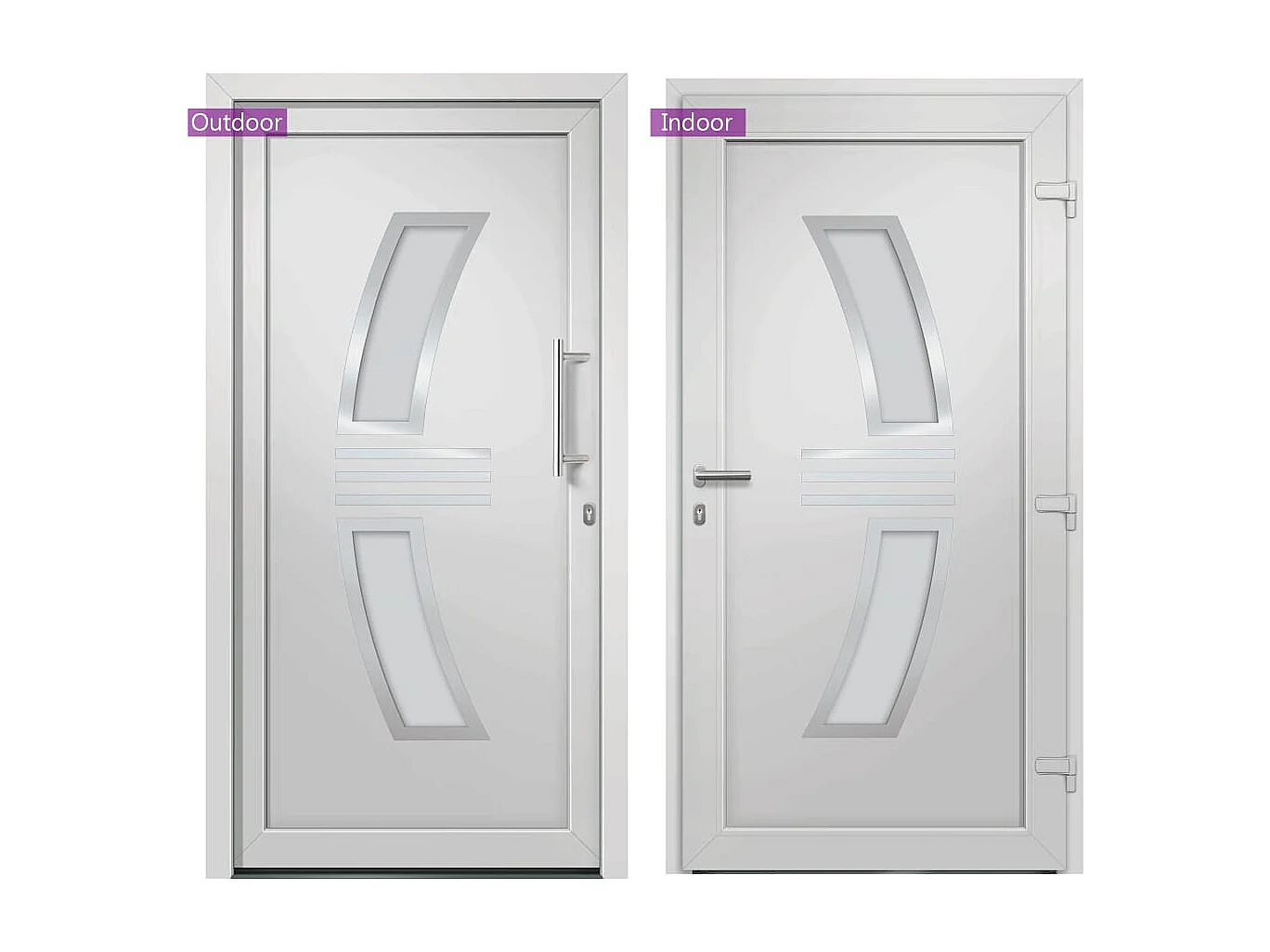 Porta d'ingresso Bianca 88x200 cm