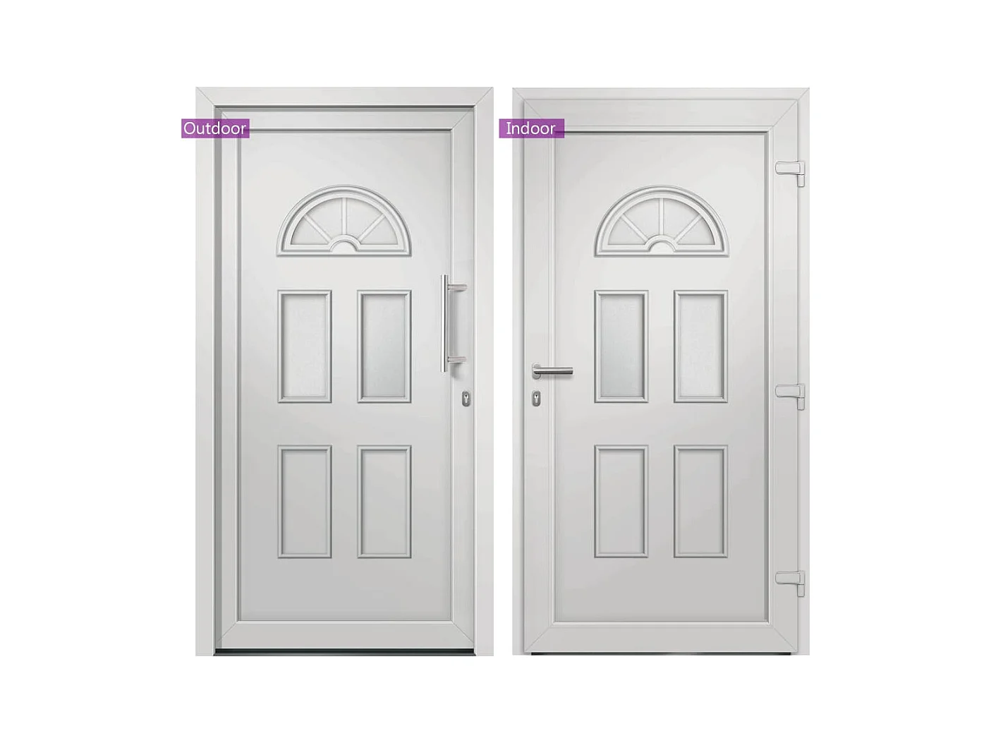 Porta d'ingresso Bianca 98x198 cm