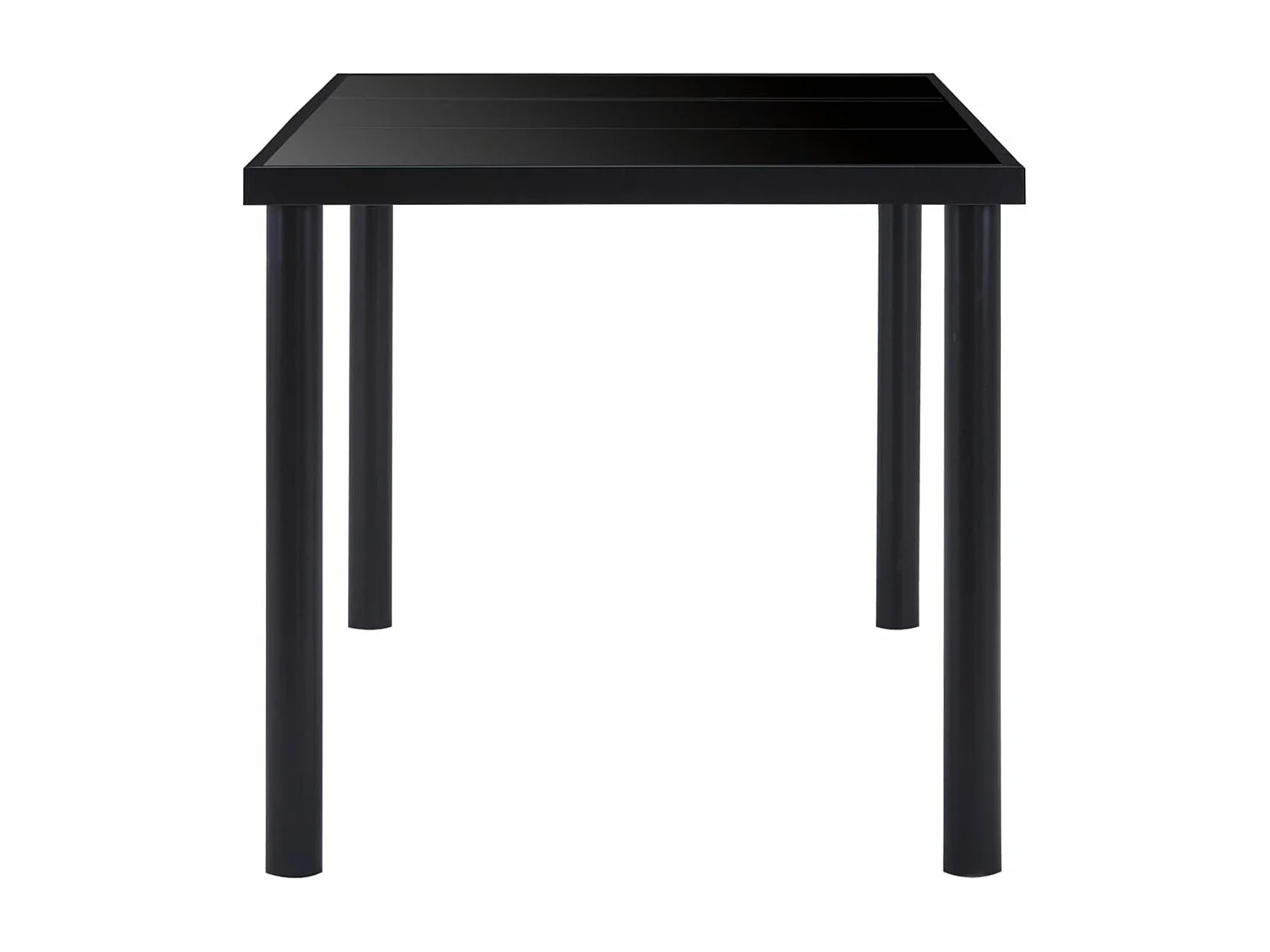 Ensemble de salle à manger 9 pcs Similicuir Gris