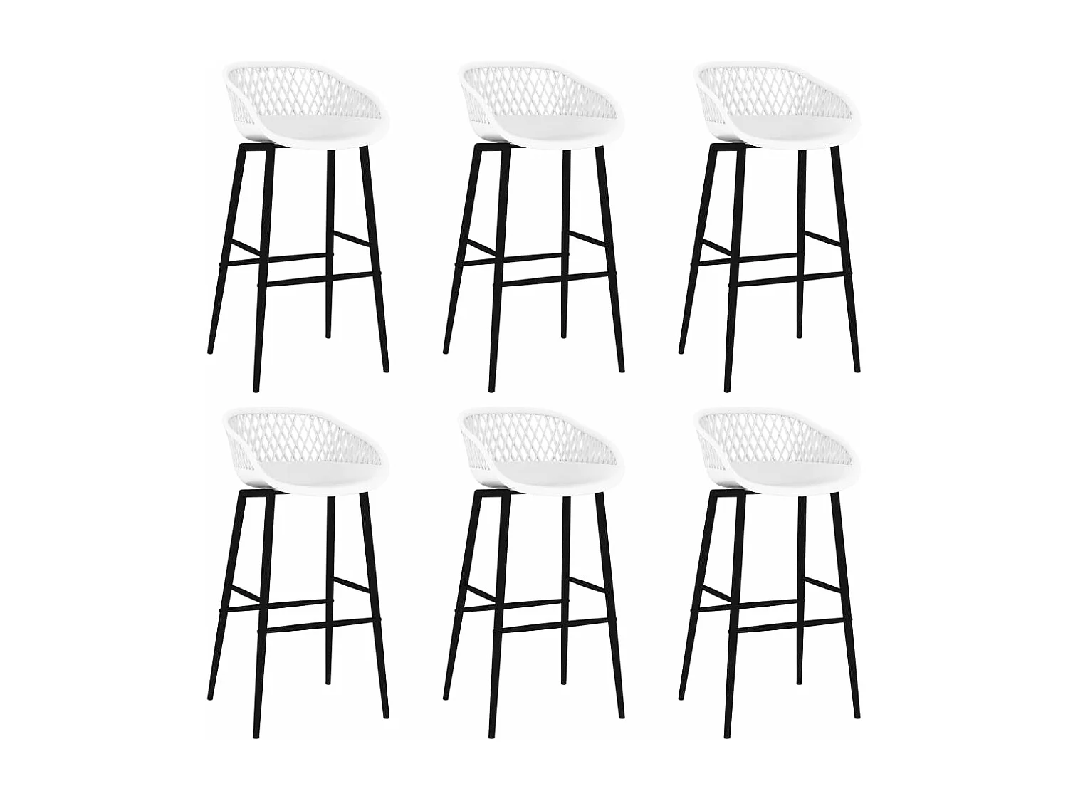 Set barre 7 pezzi Bianco