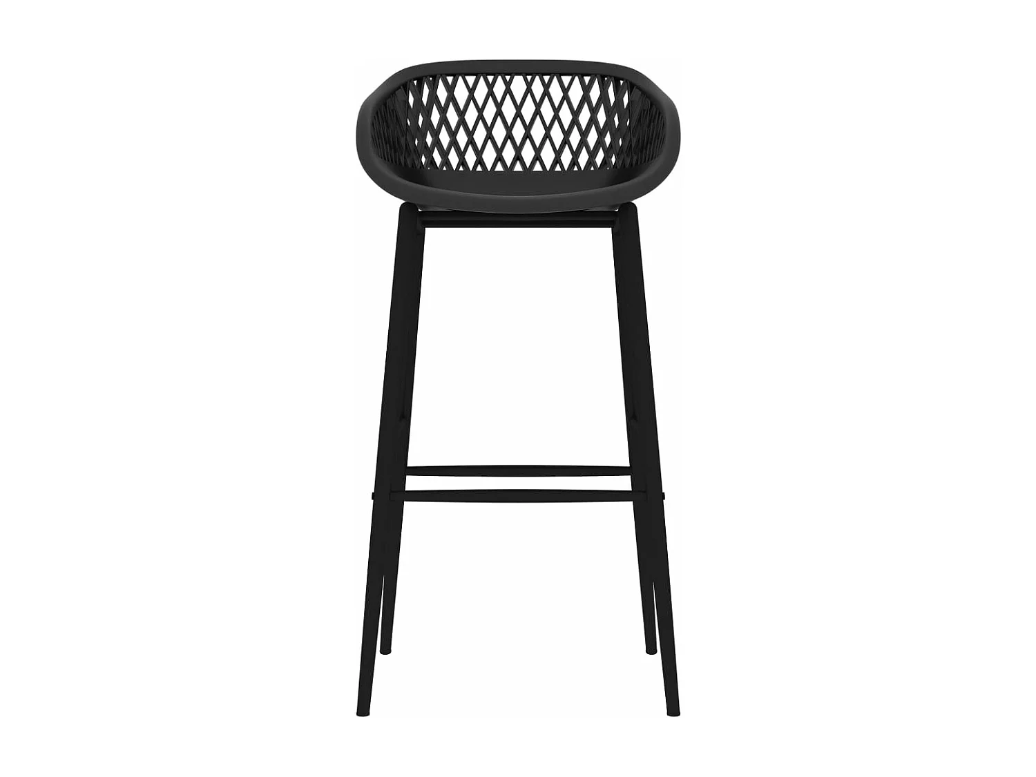 Juego de barra 7 piezas Negro