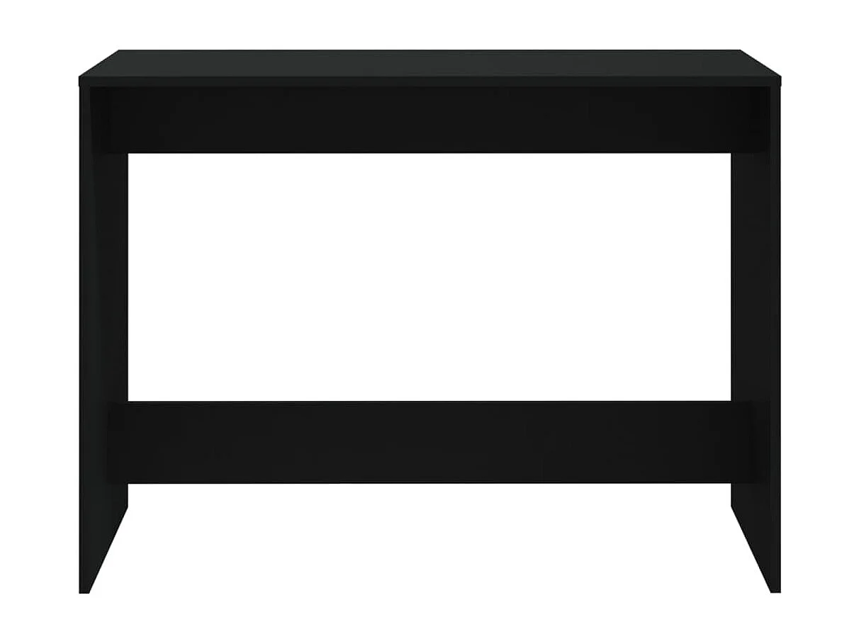 Ensemble à manger 3 pcs Noir Bois d'ingénierie