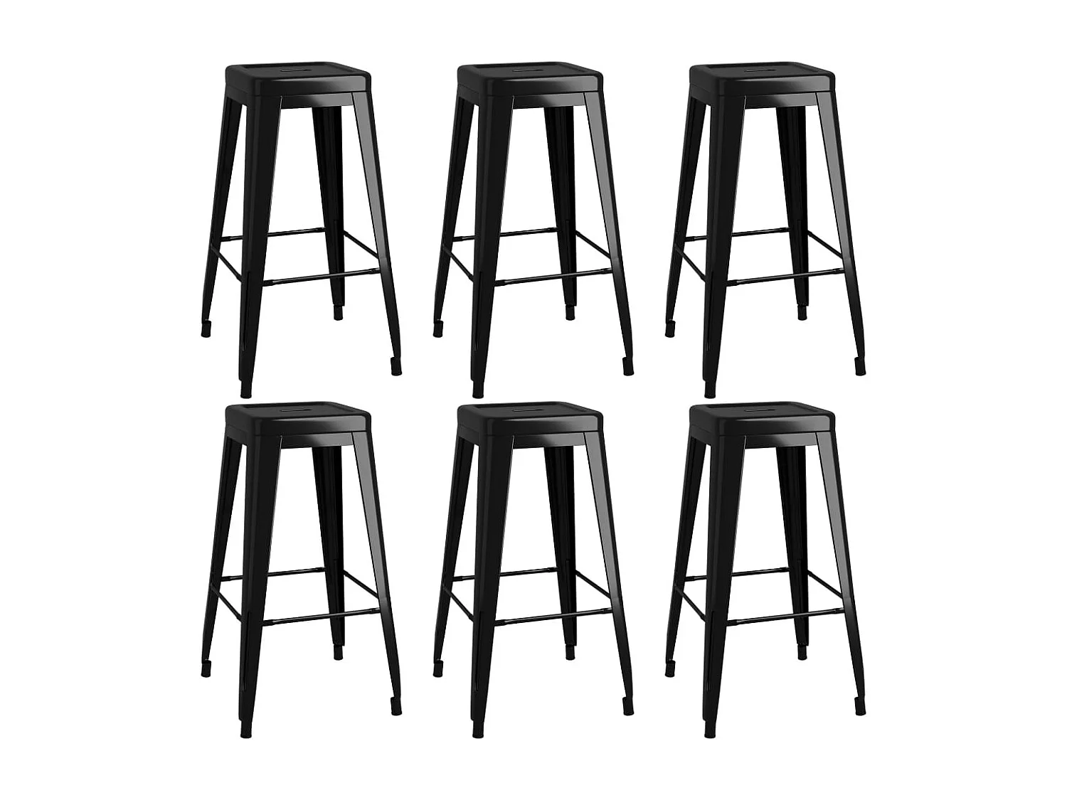 Ensemble de bar 7 pcs Noir