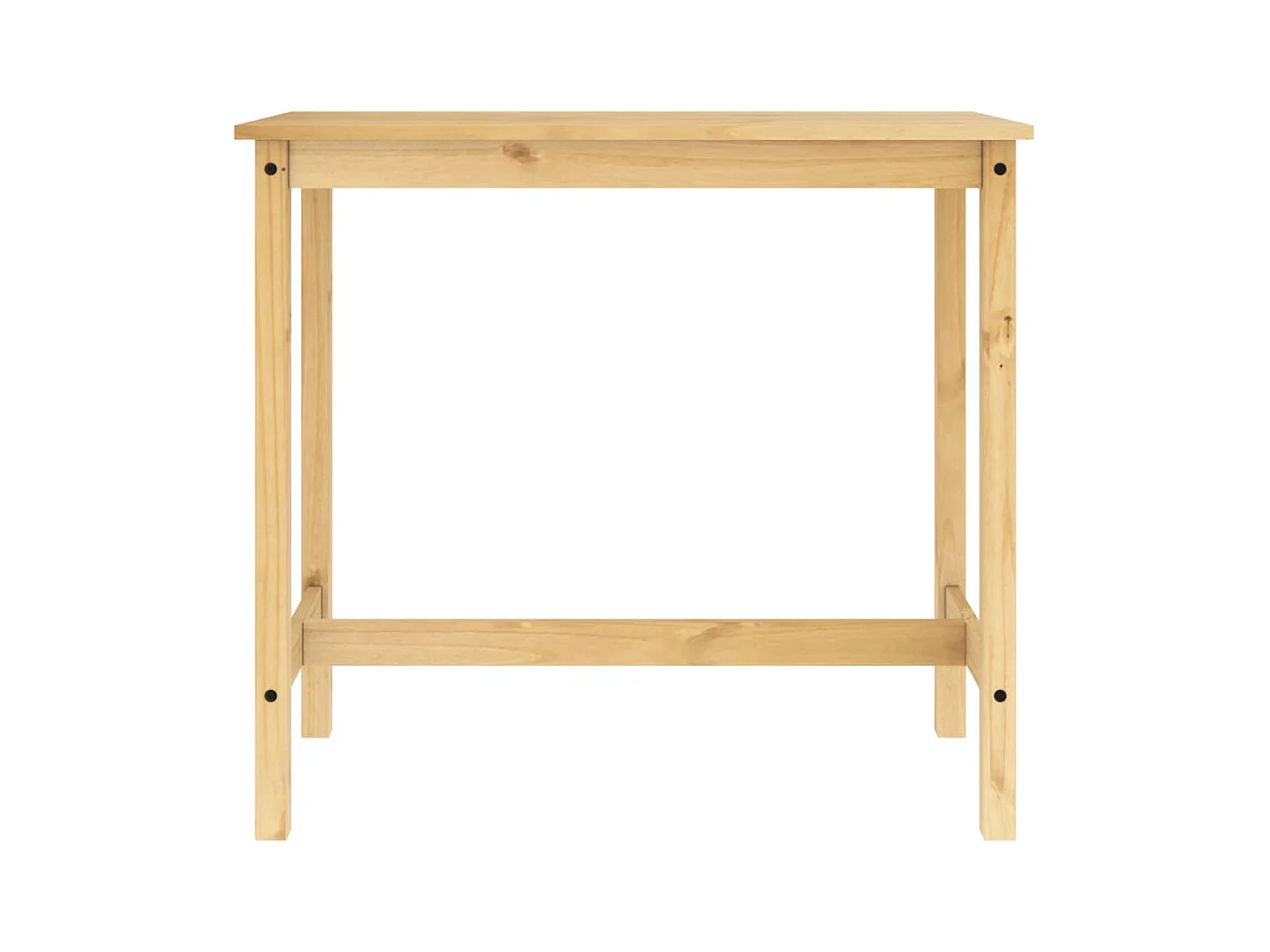 Ensemble de bar 3 pcs Bois de pin massif