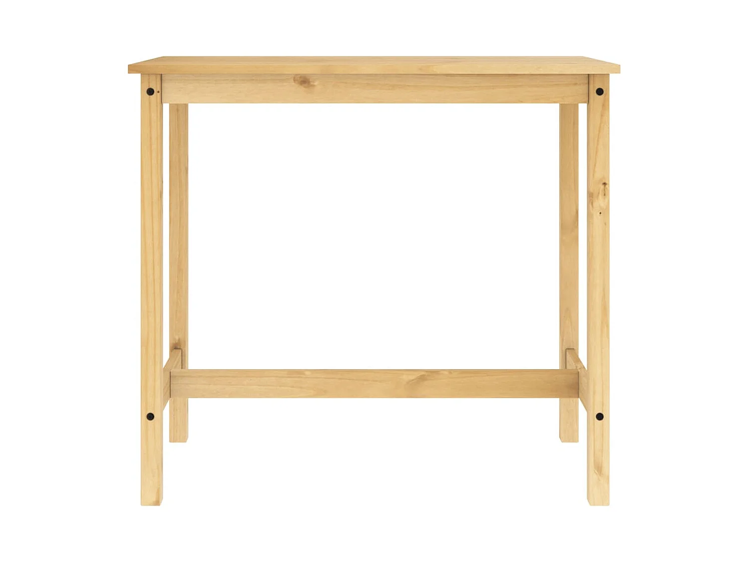 Ensemble de bar 3 pcs Bois de pin massif
