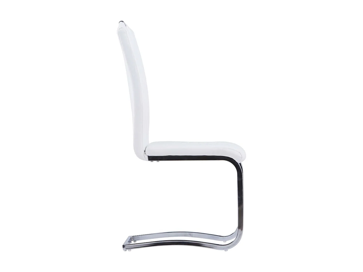 Ensemble de salle à manger 7 pcs Similicuir Blanc