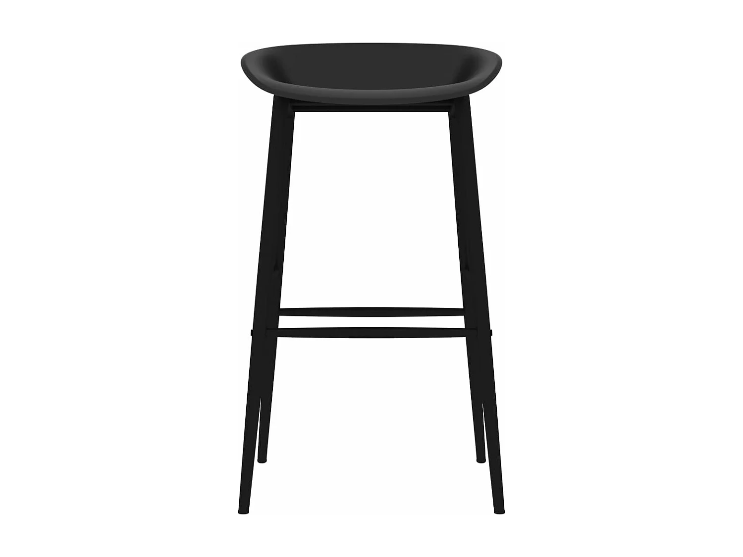 Ensemble de bar 7 pcs Blanc et noir