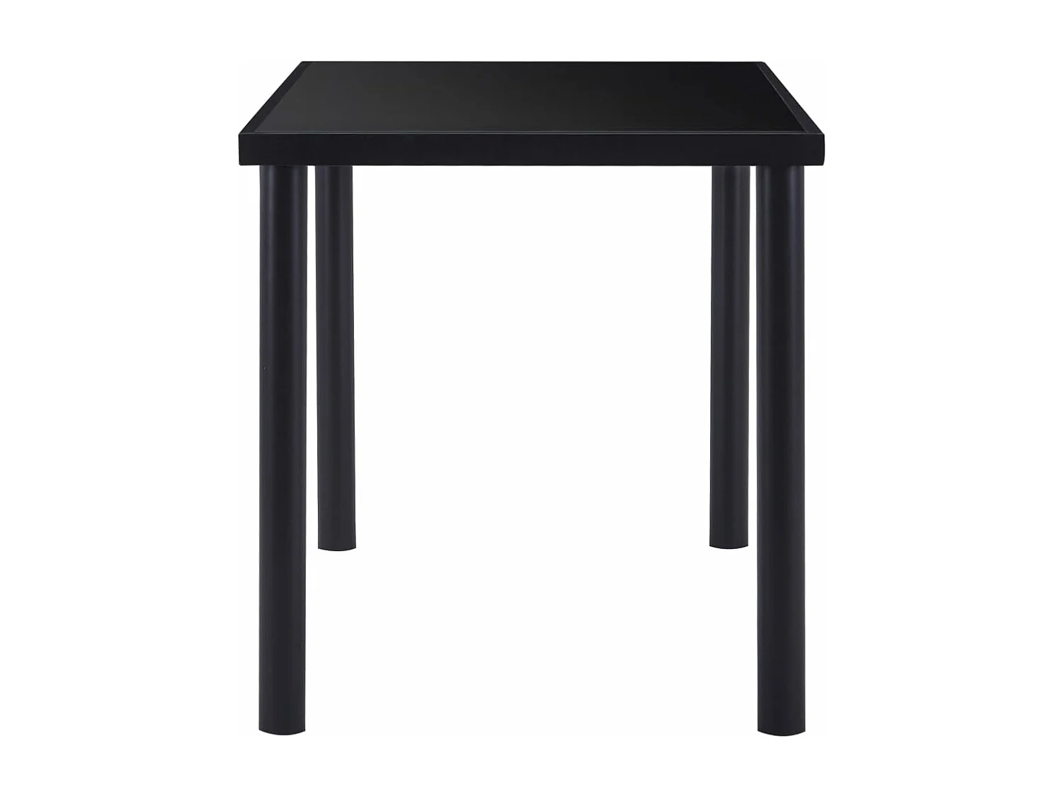 Ensemble de salle à manger 9 pcs Similicuir Blanc