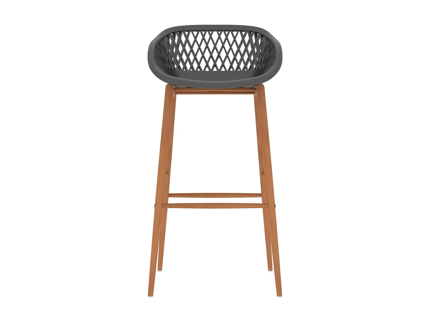 Ensemble de bar 5 pcs Noir et gris