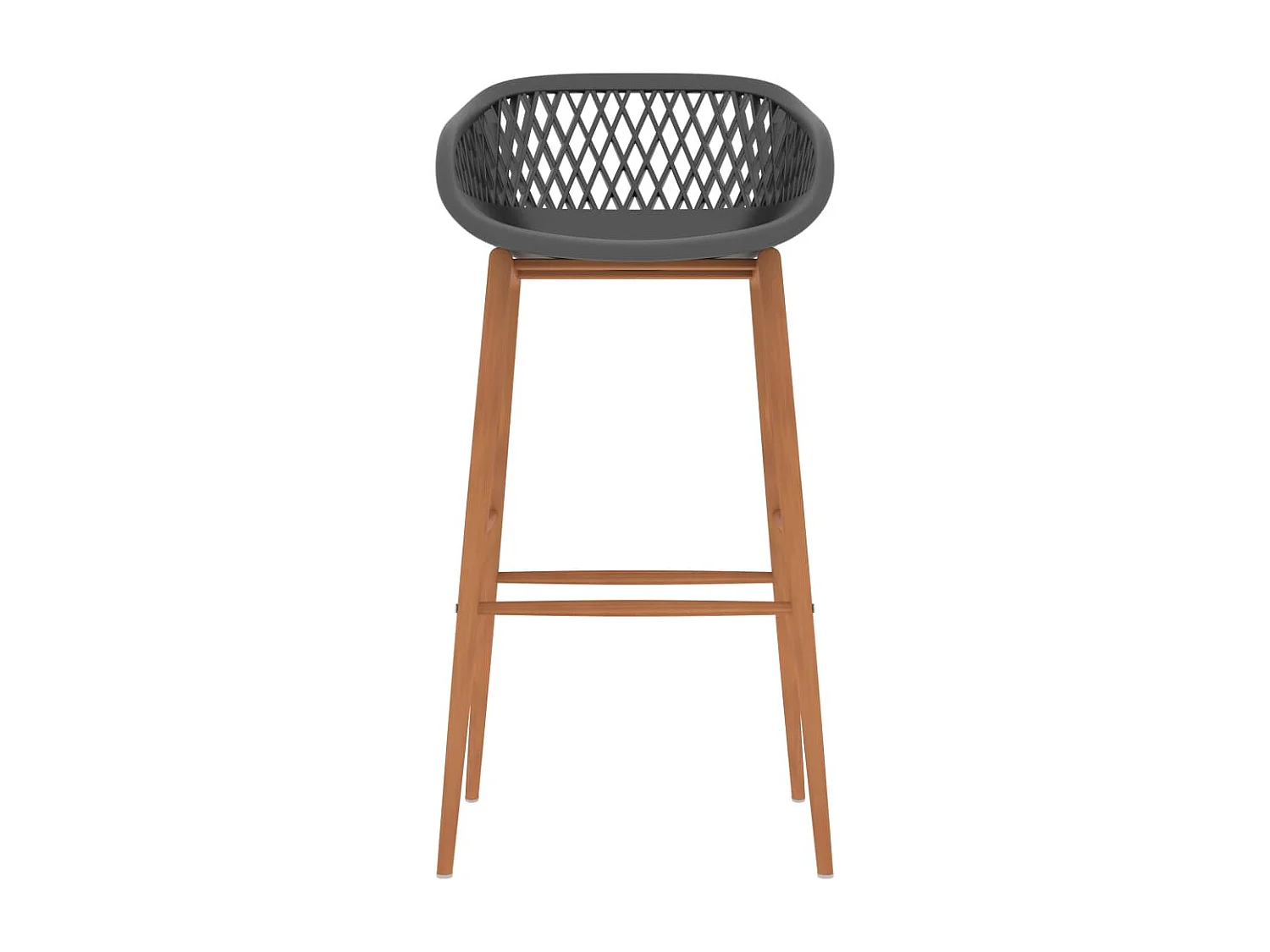 Ensemble de bar 5 pcs Noir et gris