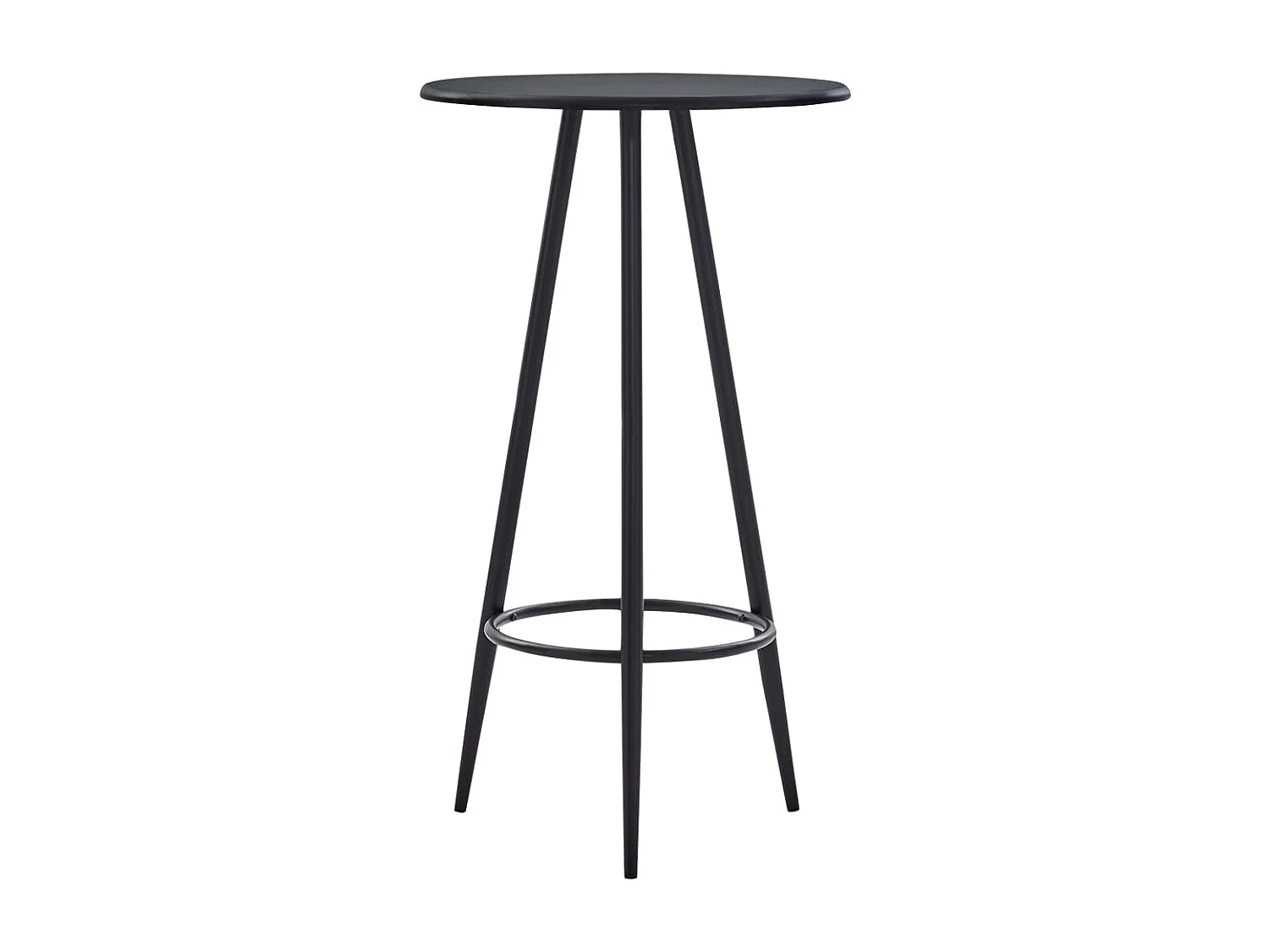 Ensemble de bar 5 pcs Plastique Noir