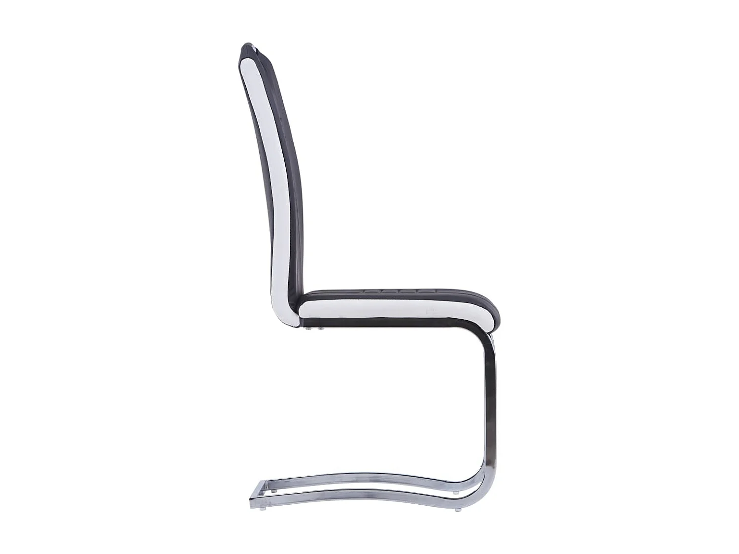 11-teiliges Esszimmer-Set aus schwarzem Kunstleder