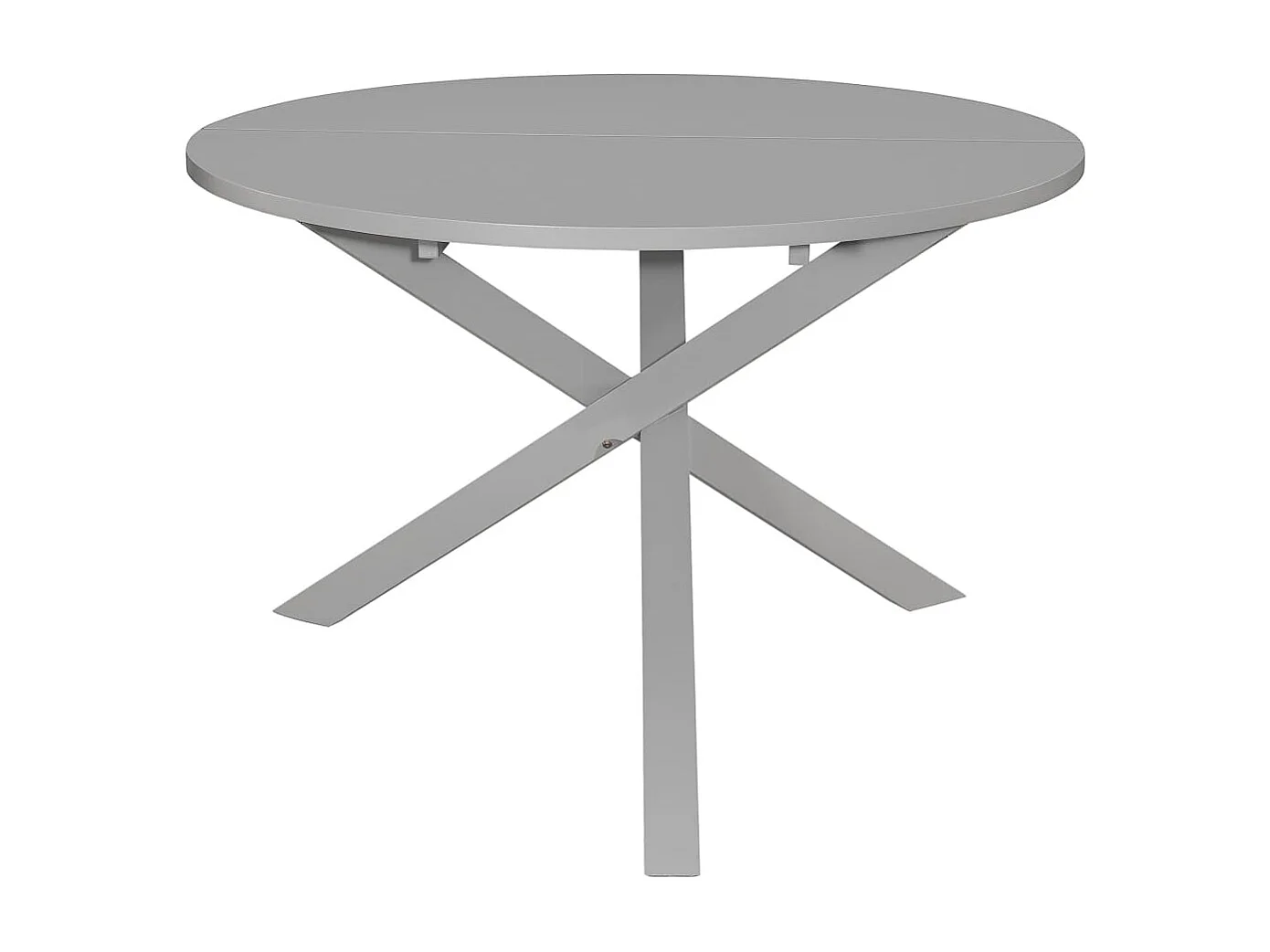 Mobilier de salle à manger 5 pcs MDF Gris