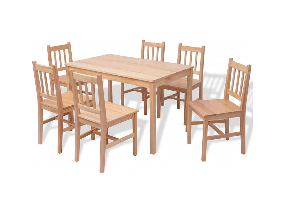 Pinede zevendelige eetset