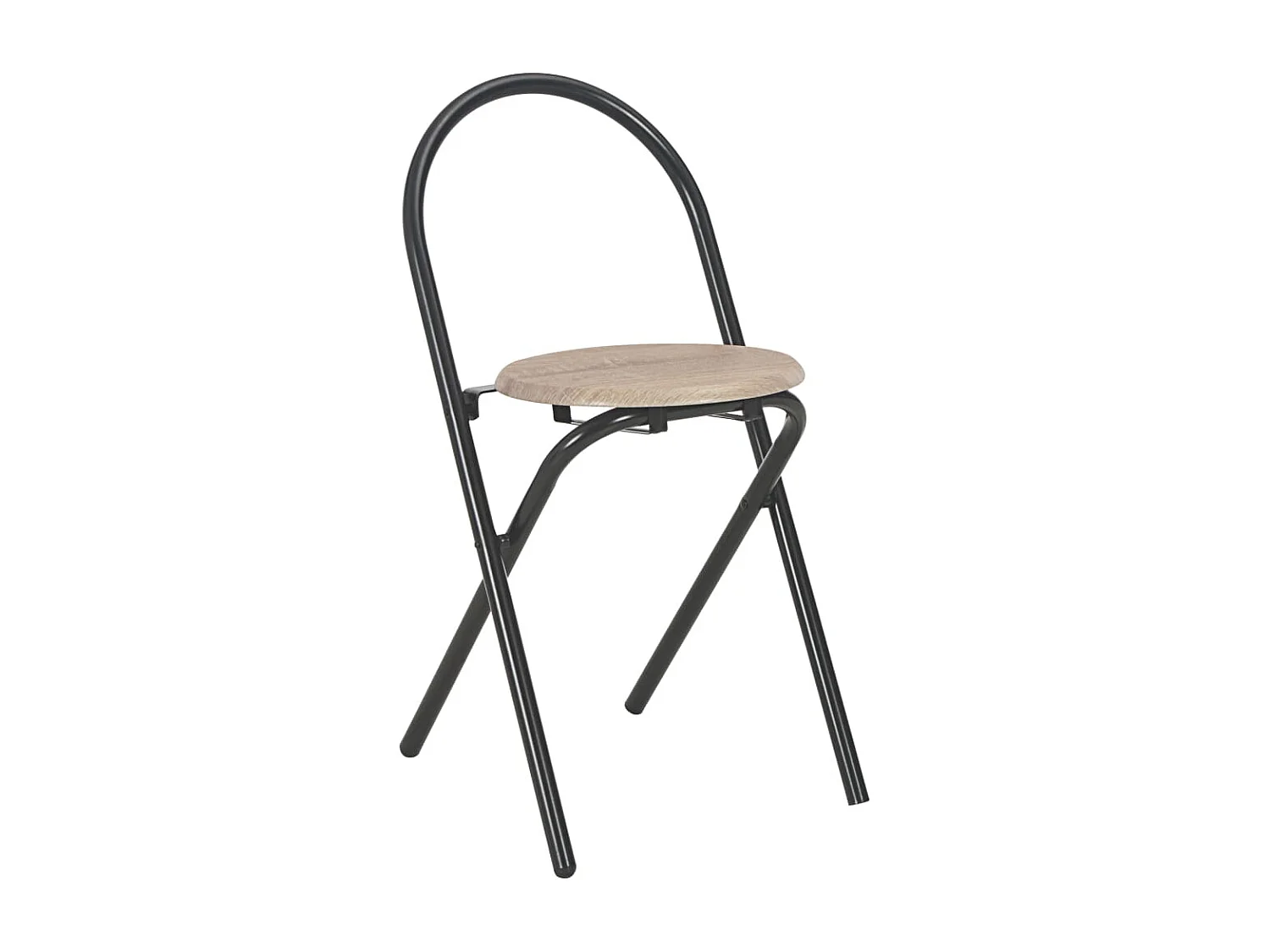 Vajilla plegable de 3 piezas y estante de almacenamiento de acero MDF