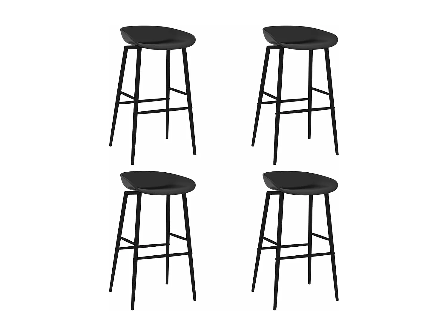 Ensemble de bar 5 pcs Noir
