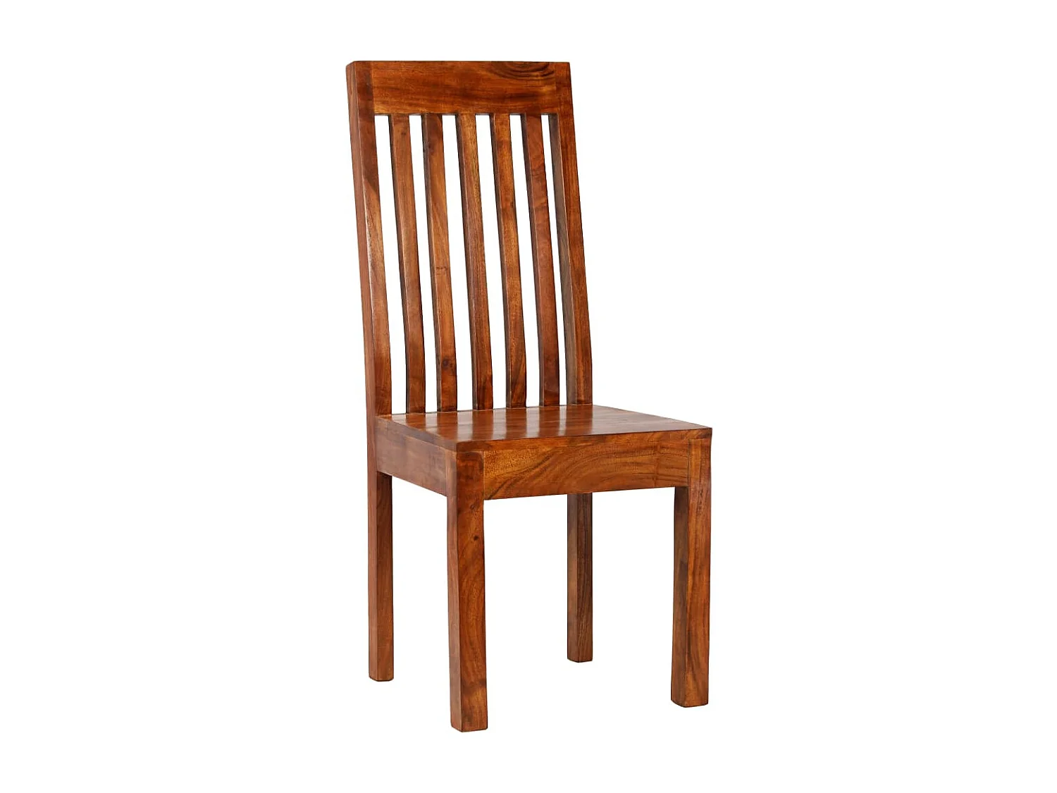 Set tavolo da pranzo 7 pezzi in legno di mango e acacia massiccia