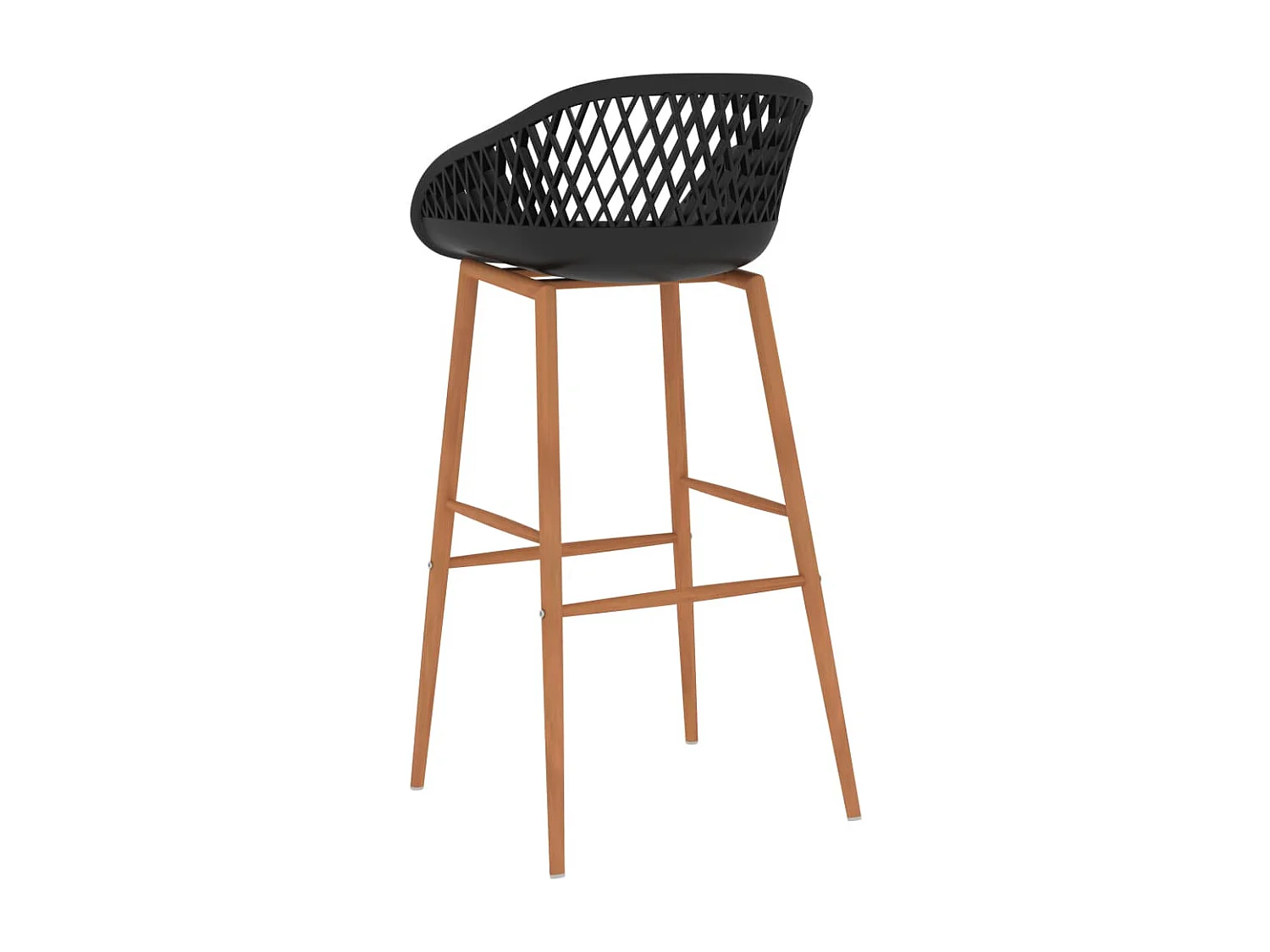 Ensemble de bar 5 pcs Blanc et noir