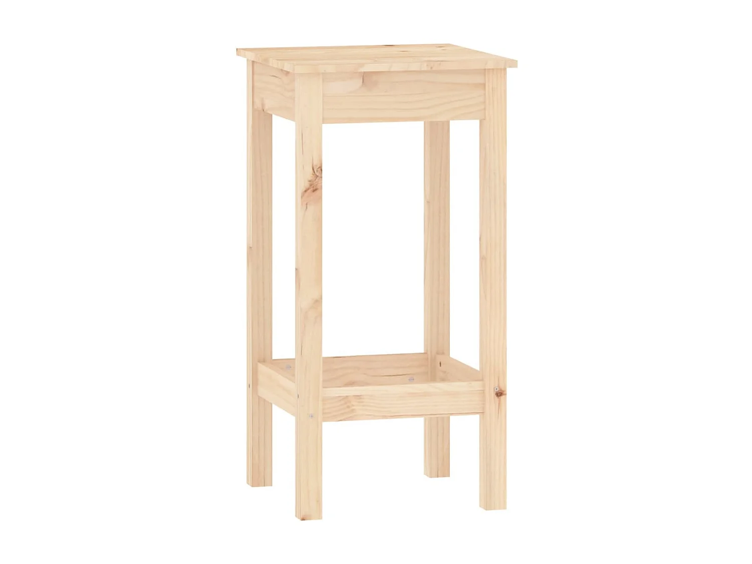 Ensemble de bar 5 pcs Bois de pin massif