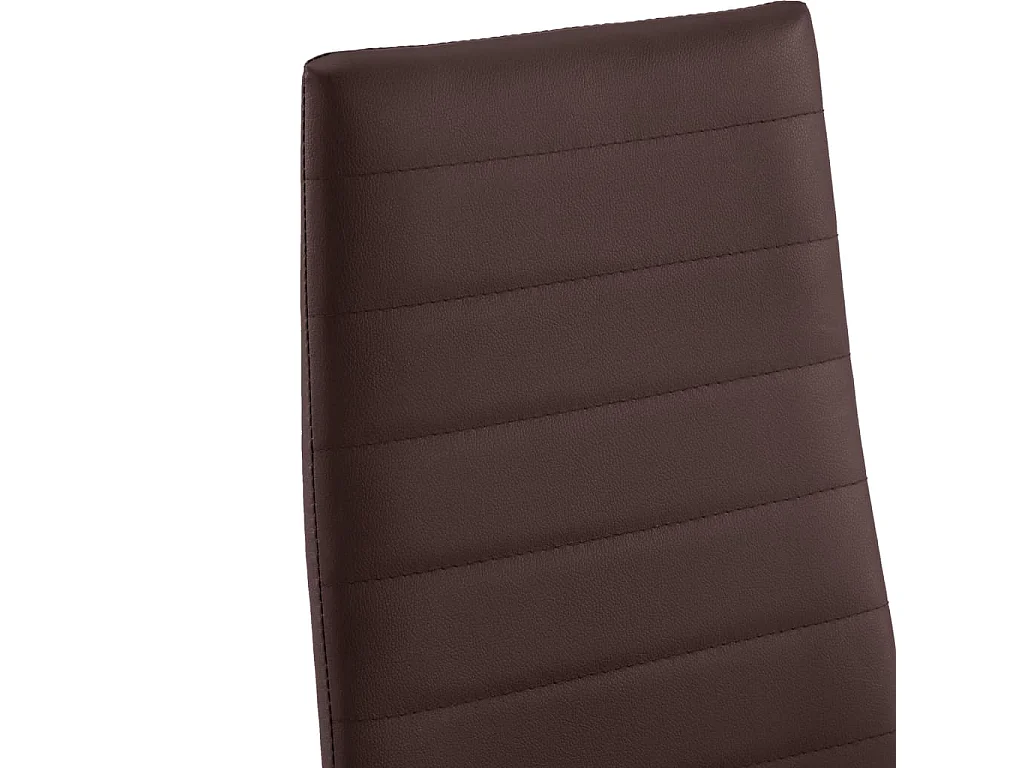 Conjunto de jantar marrom 7 peças