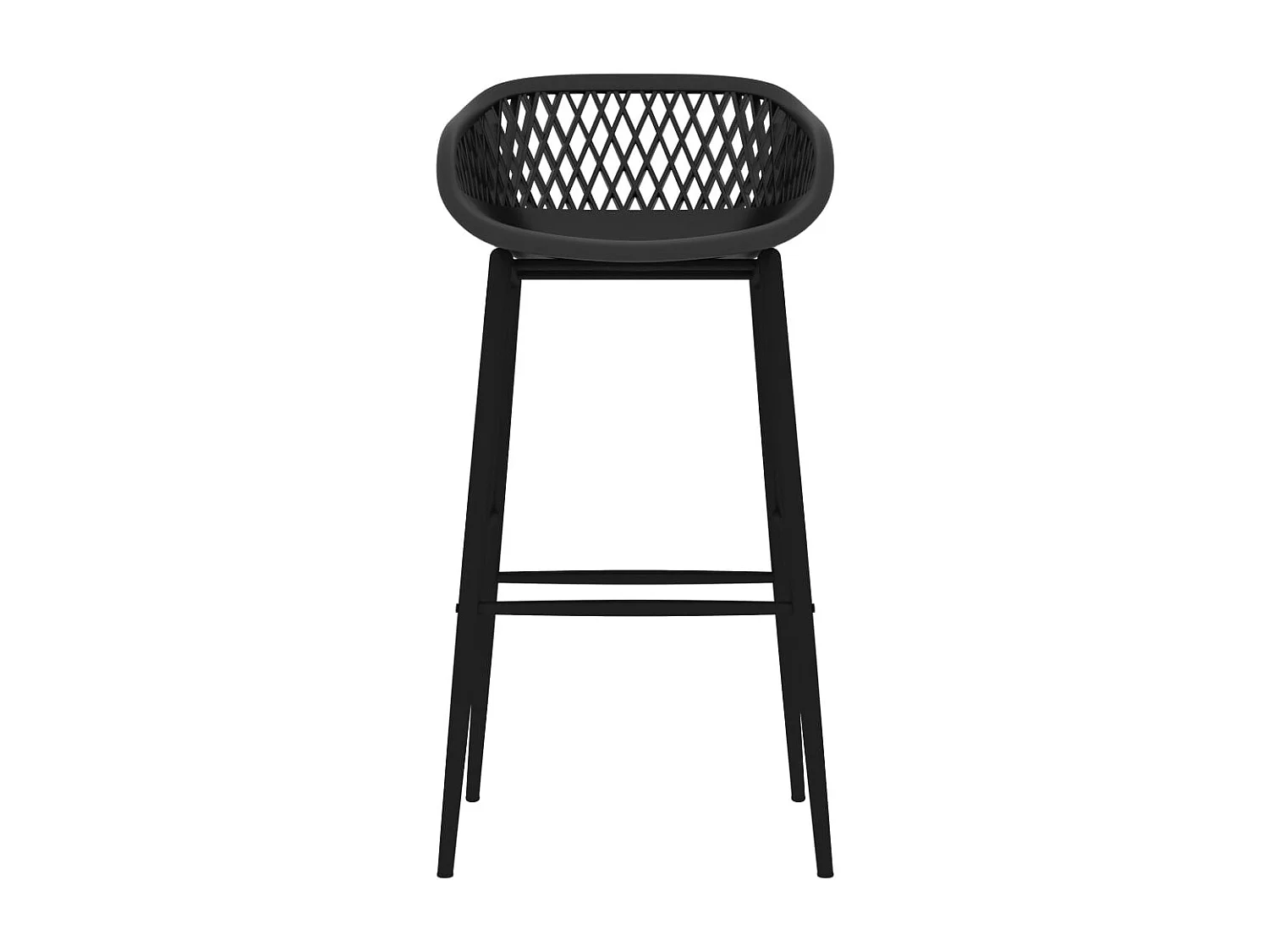 Ensemble de bar 7 pcs Blanc et noir