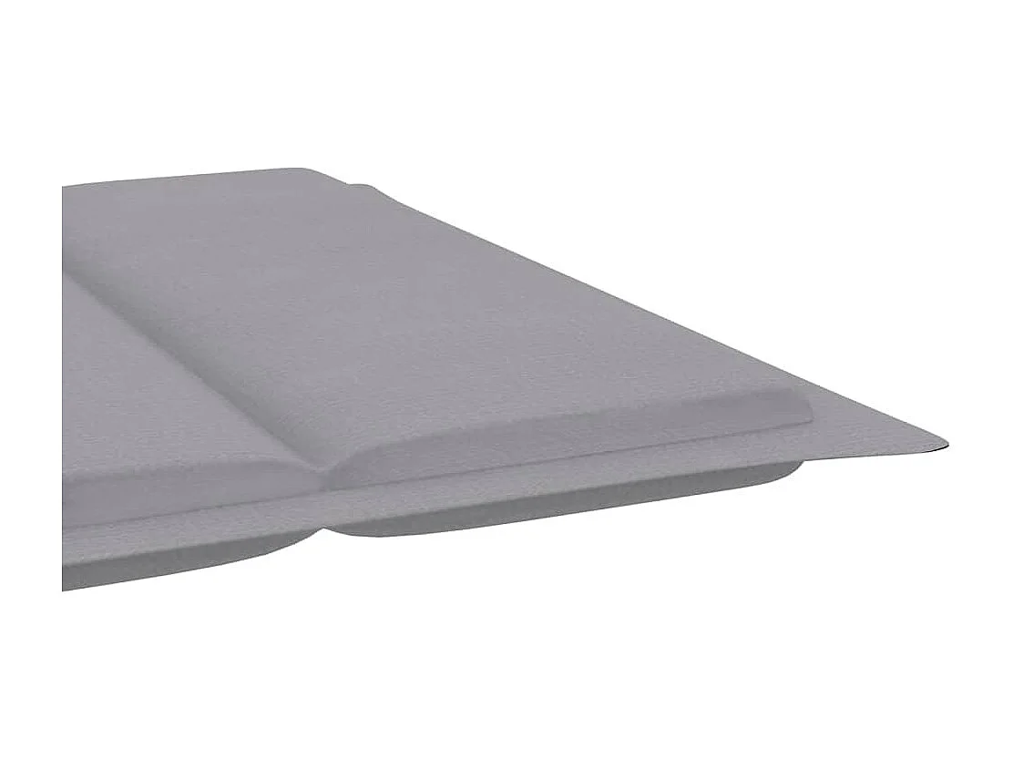 Chaise longue de jardin avec coussin Bois d'acacia solide