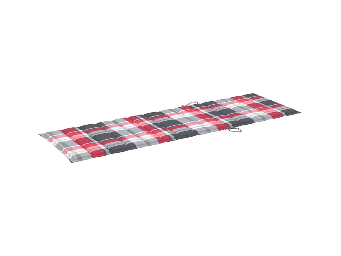 Tuinligstoel met tafel en kussen Geïmpregneerd grenen