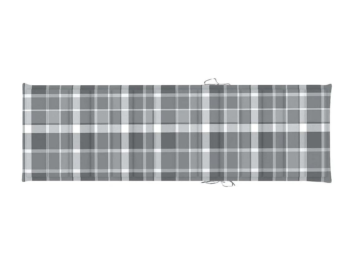 Espreguiçadeira dupla com almofadas Madeira de pinho impregnada